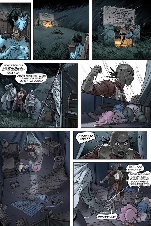 Read online Unsounded comic -  Issue #15 - 92