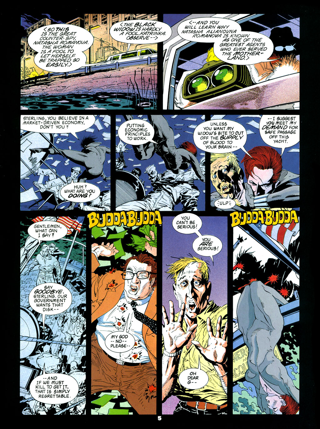 Read online Marvel Graphic Novel comic -  Issue #61 - Black Widow - The Coldest War - 6