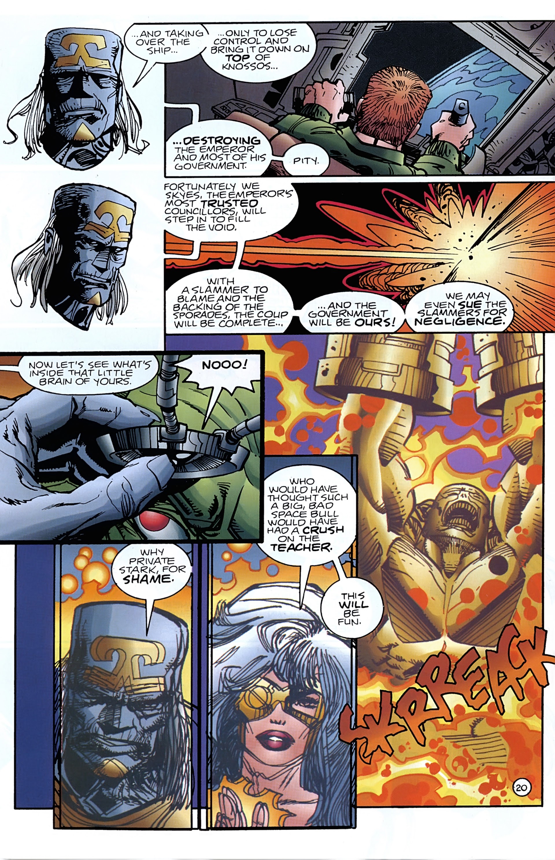 Read online Star Slammers comic -  Issue #4 - 22