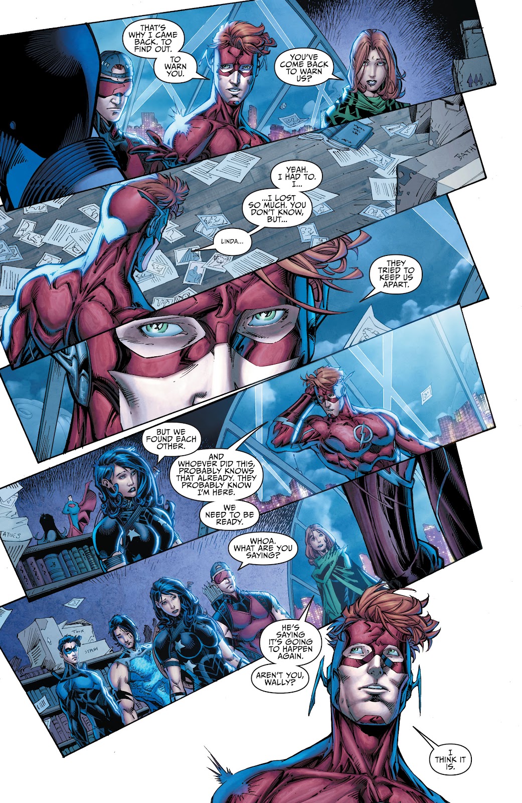 Titans: Rebirth issue Full - Page 21