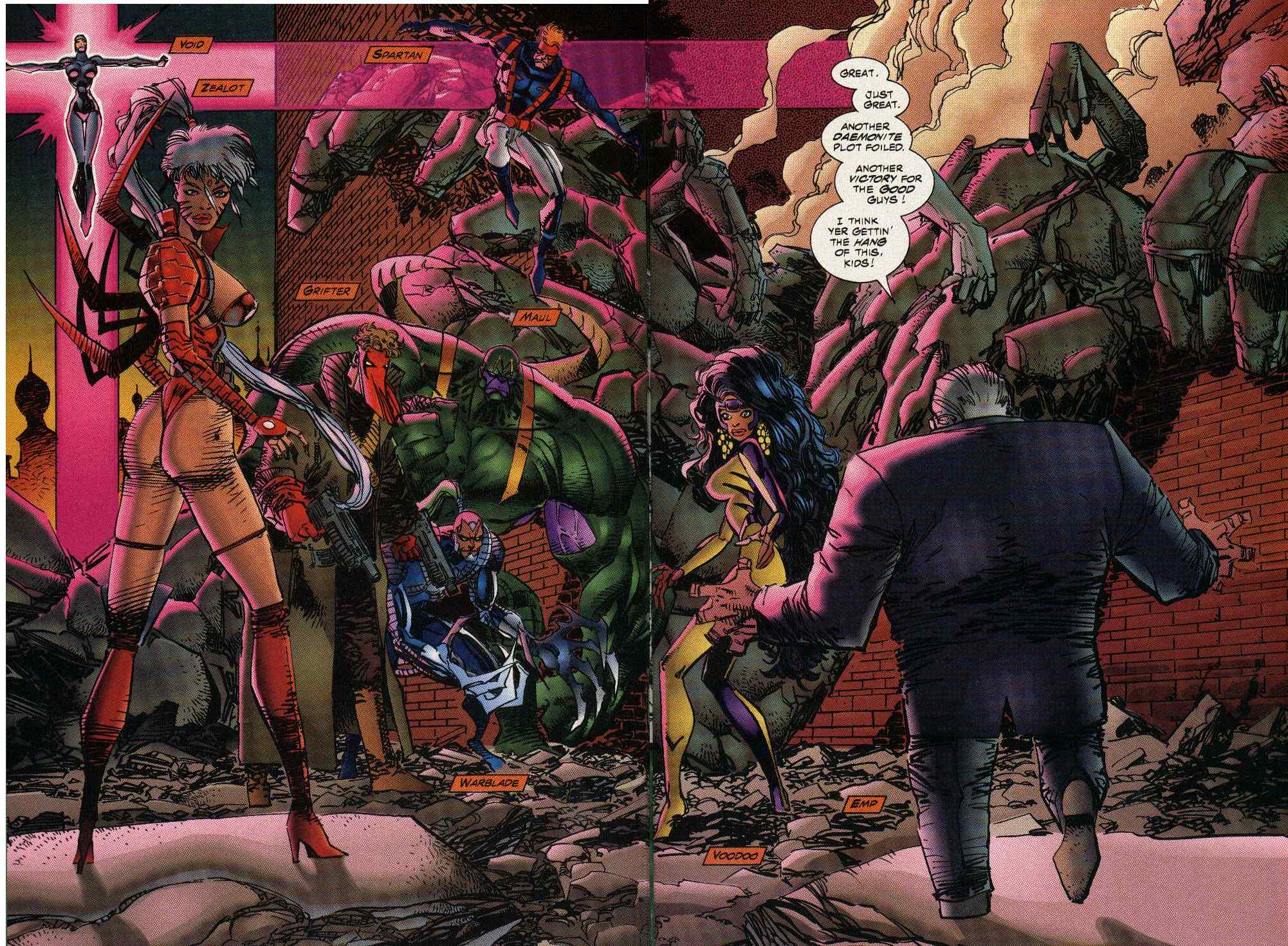 Read online WildC.A.T.s: Covert Action Teams comic -  Issue #14 - 4