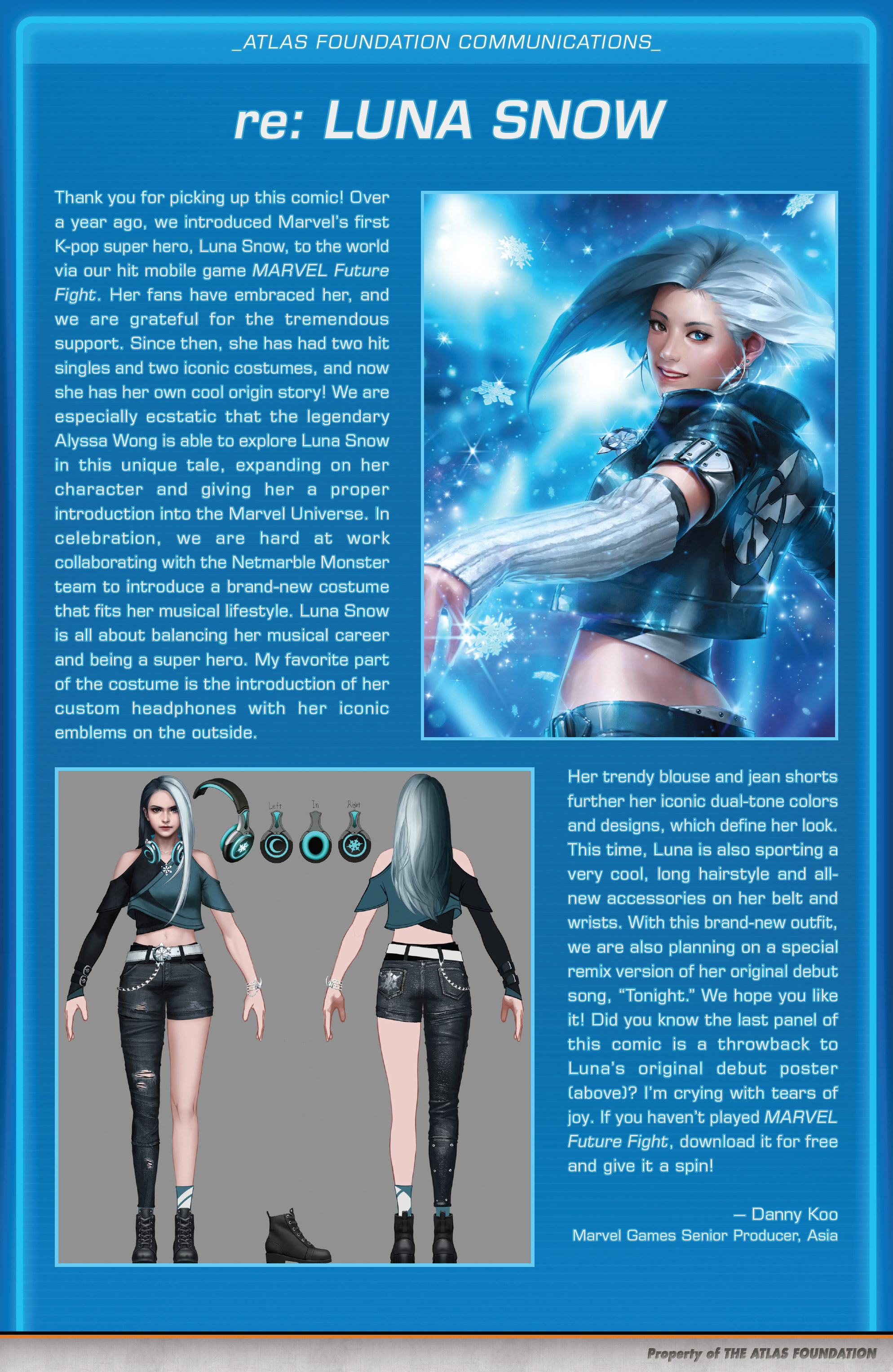 Read online Future Fight Firsts: Luna Snow comic -  Issue # Full - 35