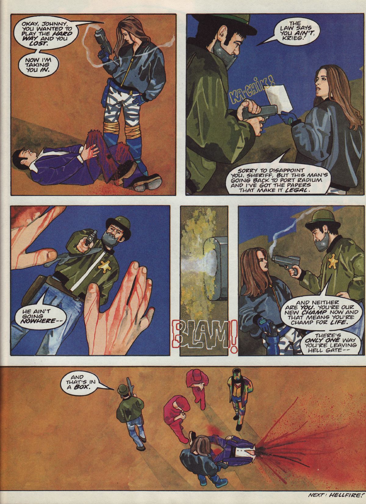 Read online Judge Dredd Megazine (vol. 3) comic -  Issue #18 - 27