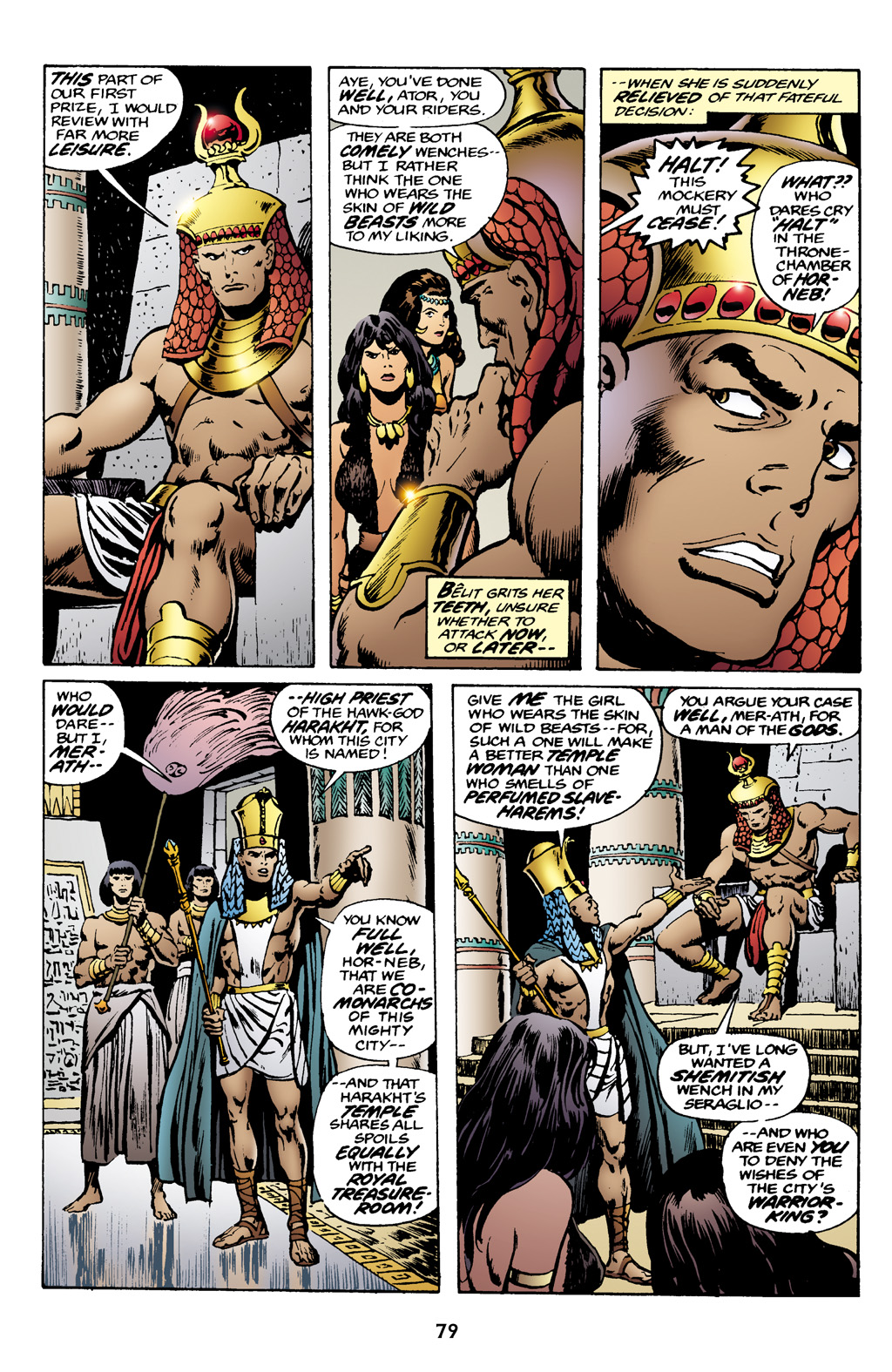 Read online The Chronicles of Conan comic -  Issue # TPB 10 (Part 1) - 79