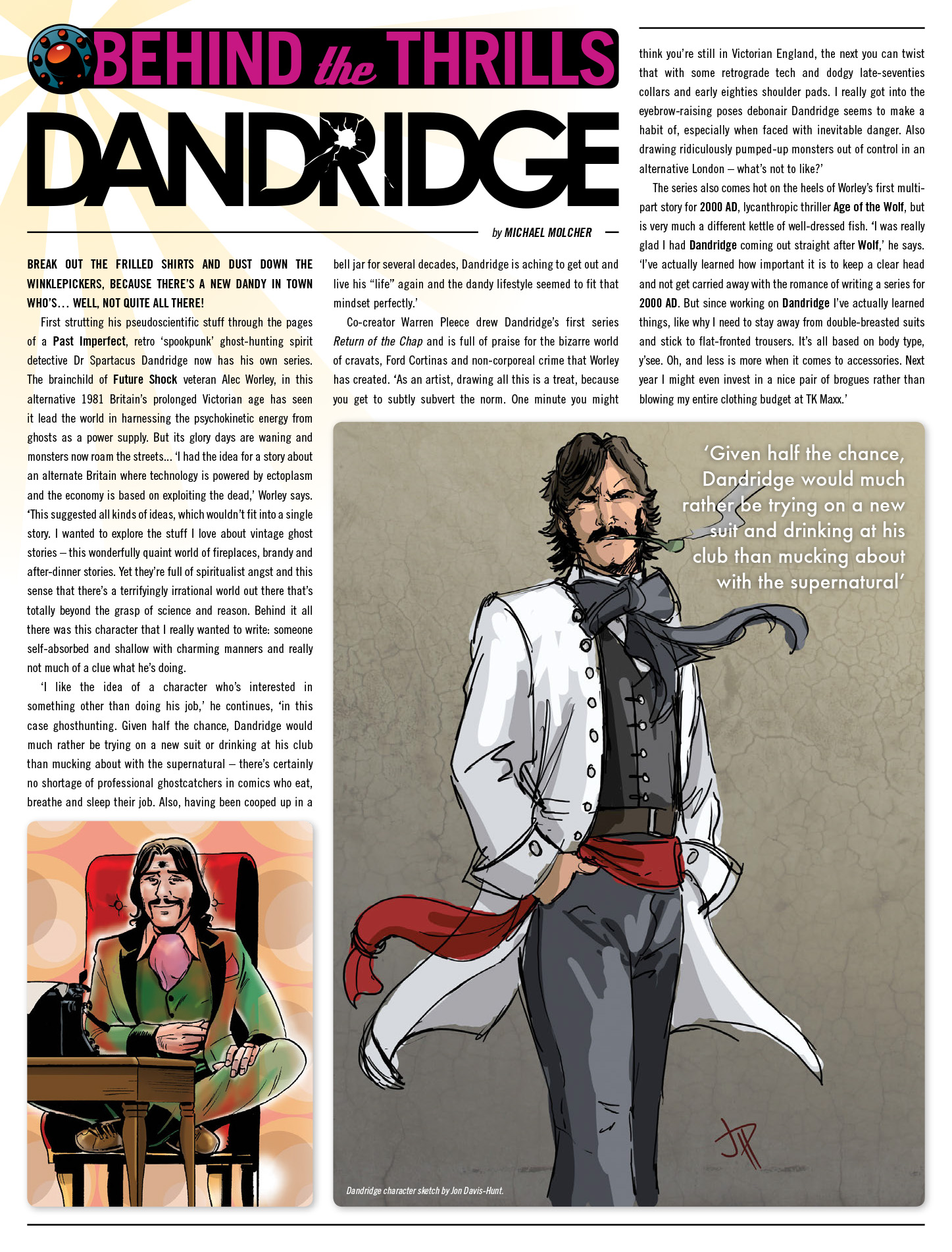 Read online Dandridge: Return of the Chap comic -  Issue # TPB - 115