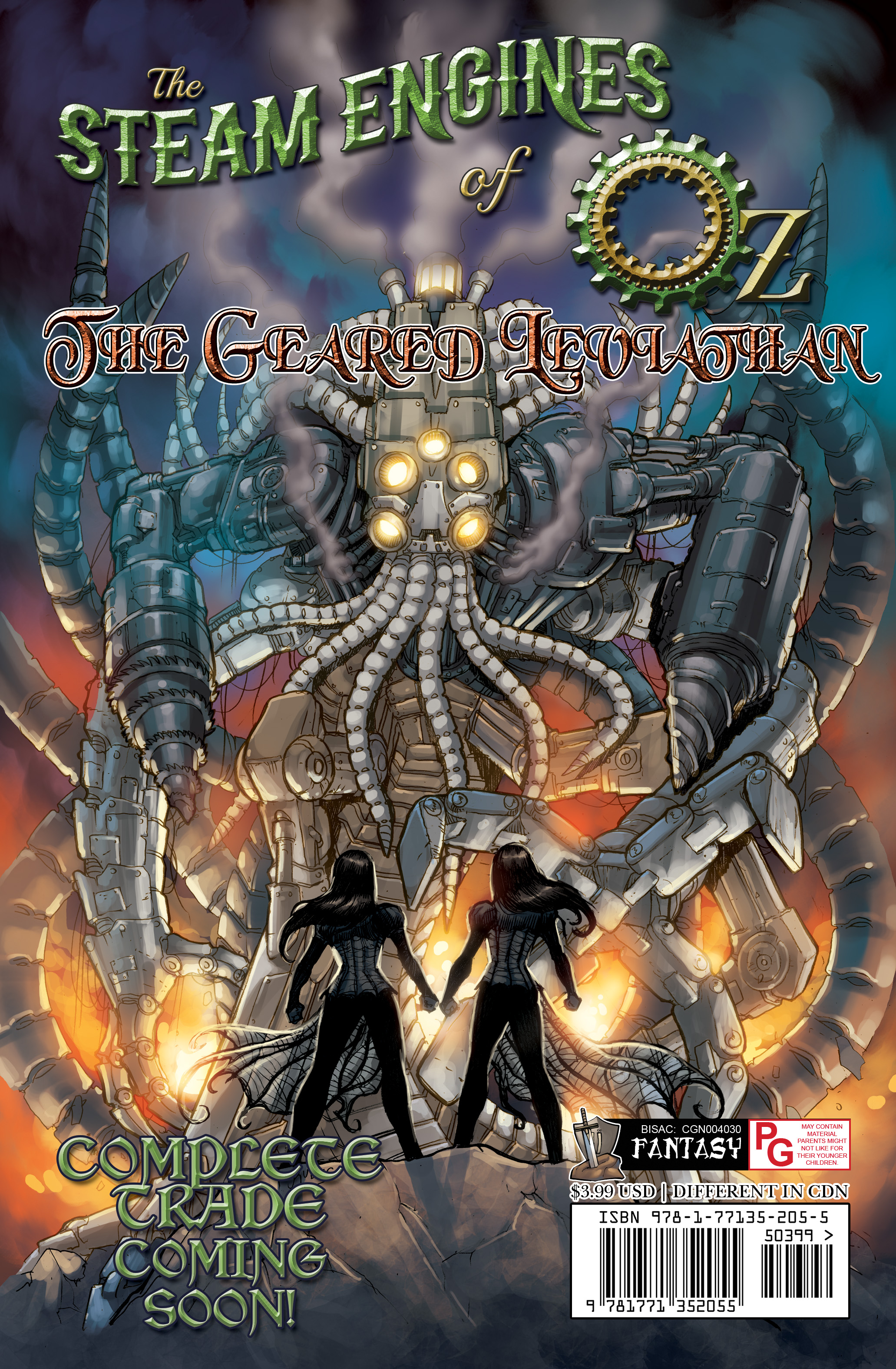 Read online The Steam Engines of Oz: The Geared Leviathan comic -  Issue #3 - 32