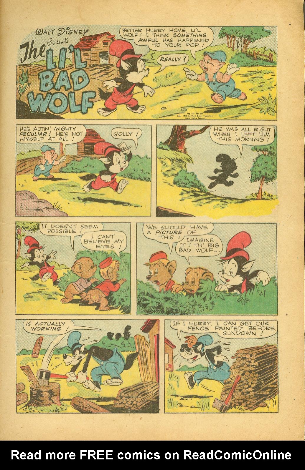 Read online Walt Disney's Comics and Stories comic -  Issue #98 - 21