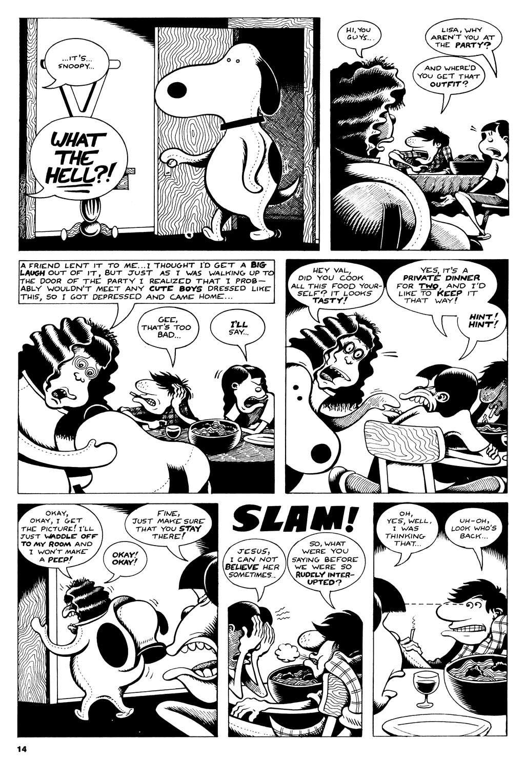 Read online Hate comic -  Issue #3 - 16