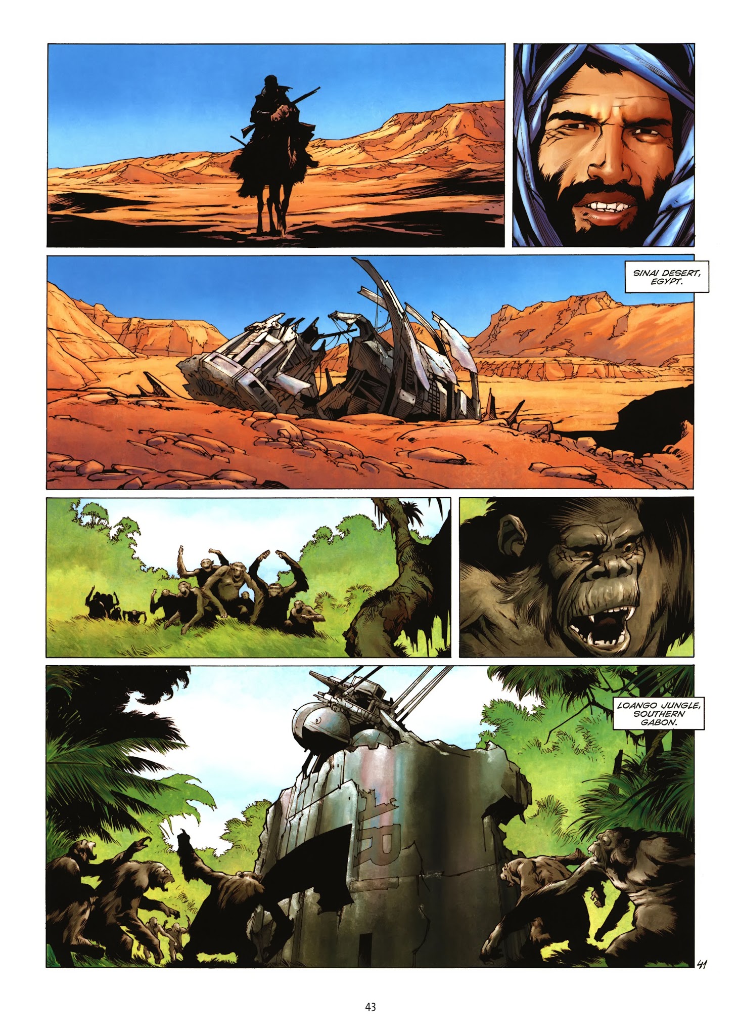 Read online Prometheus comic -  Issue #2 - 41