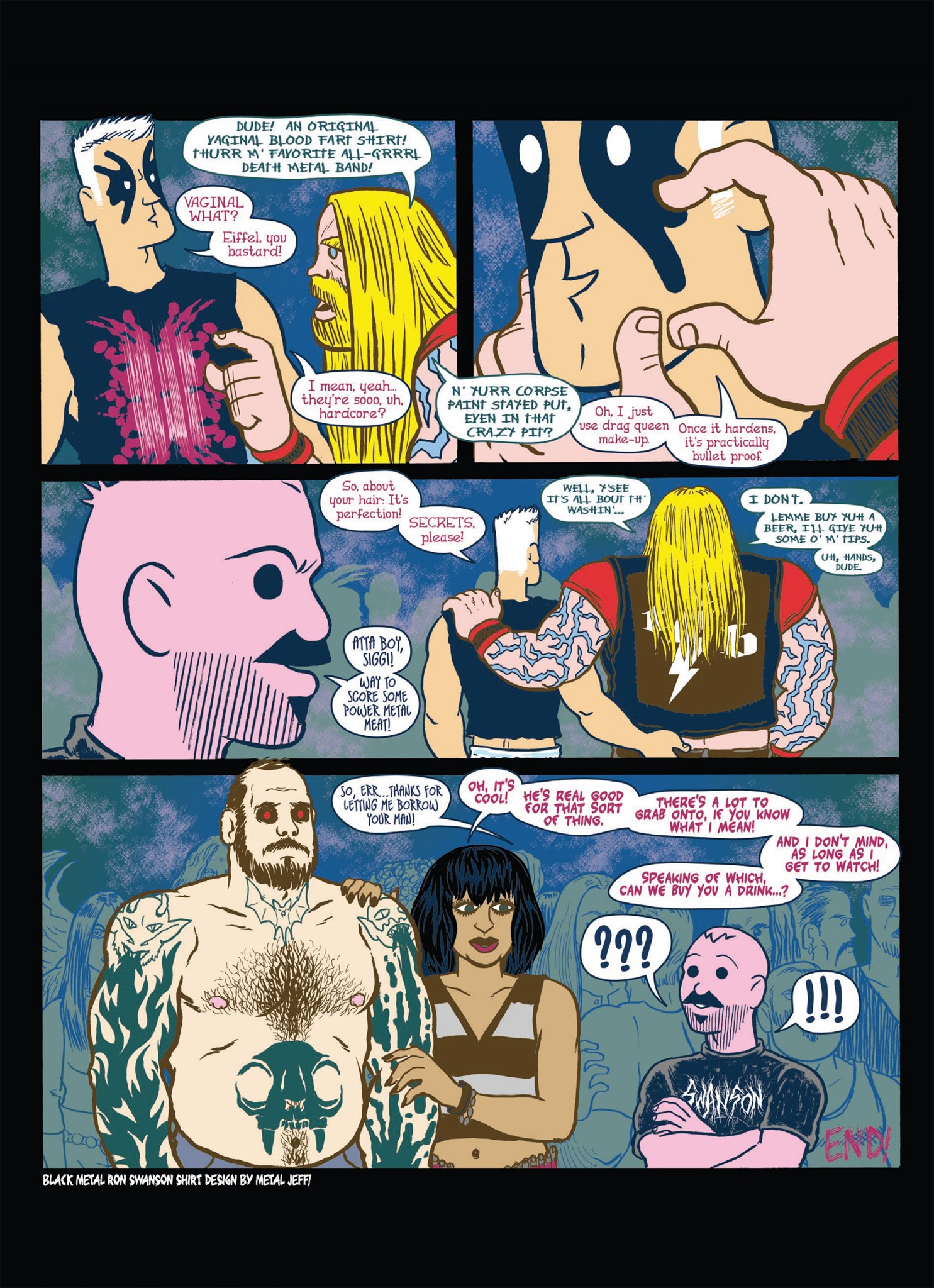 Read online Wuvable Oaf: Blood & Metal comic -  Issue # TPB - 28
