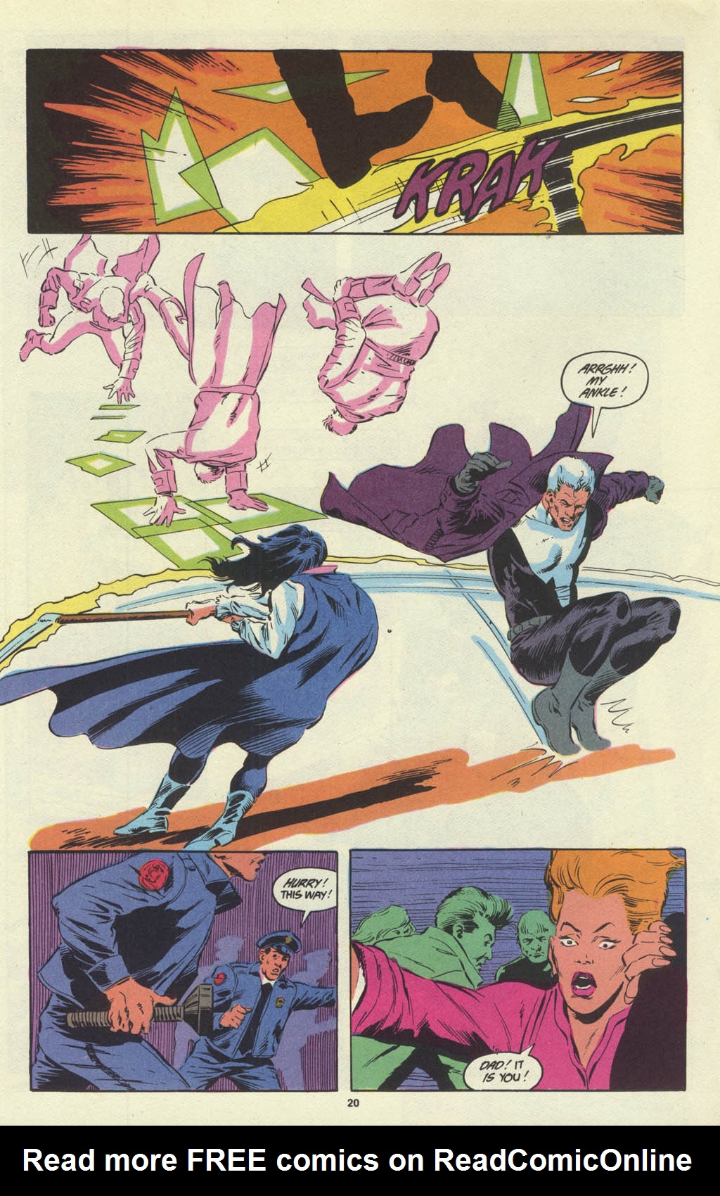 Read online Justice (1986) comic -  Issue #20 - 21