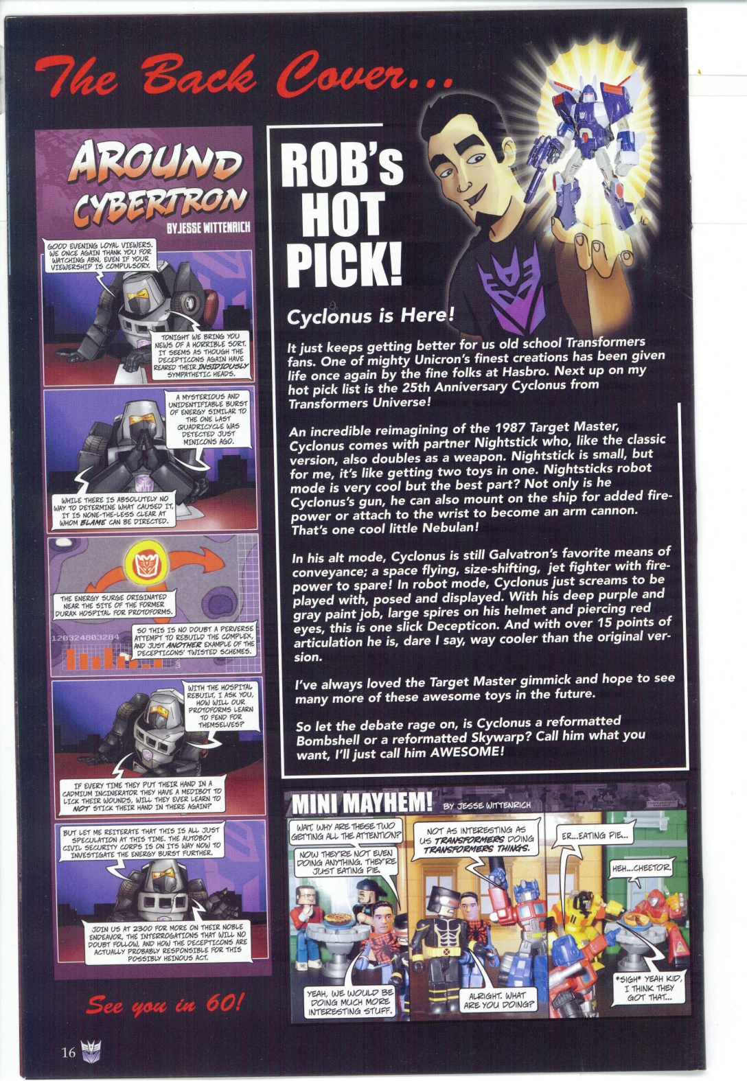 Read online Transformers: Collectors' Club comic -  Issue #25 - 16