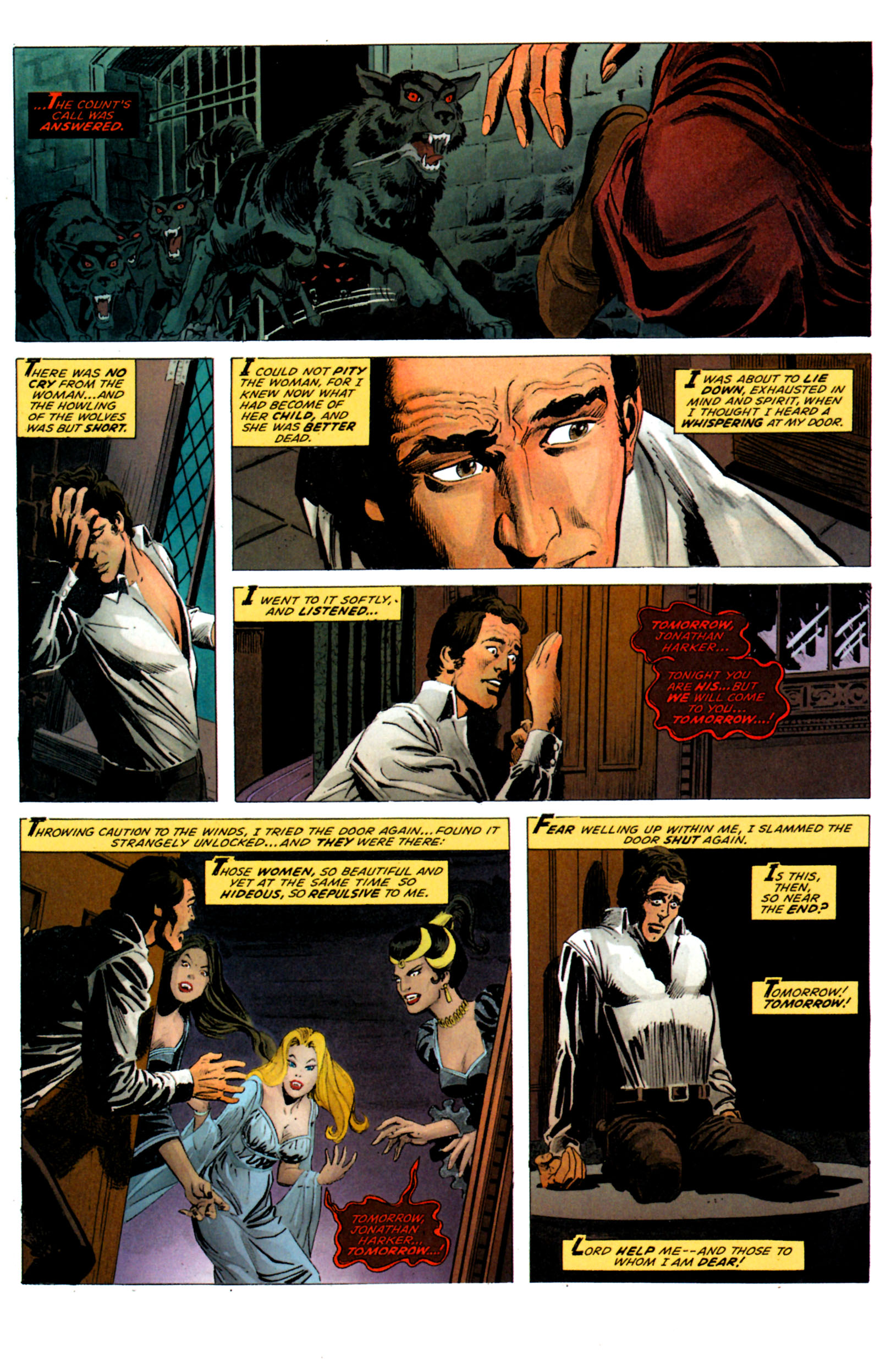 Read online Dracula comic -  Issue #1 - 42