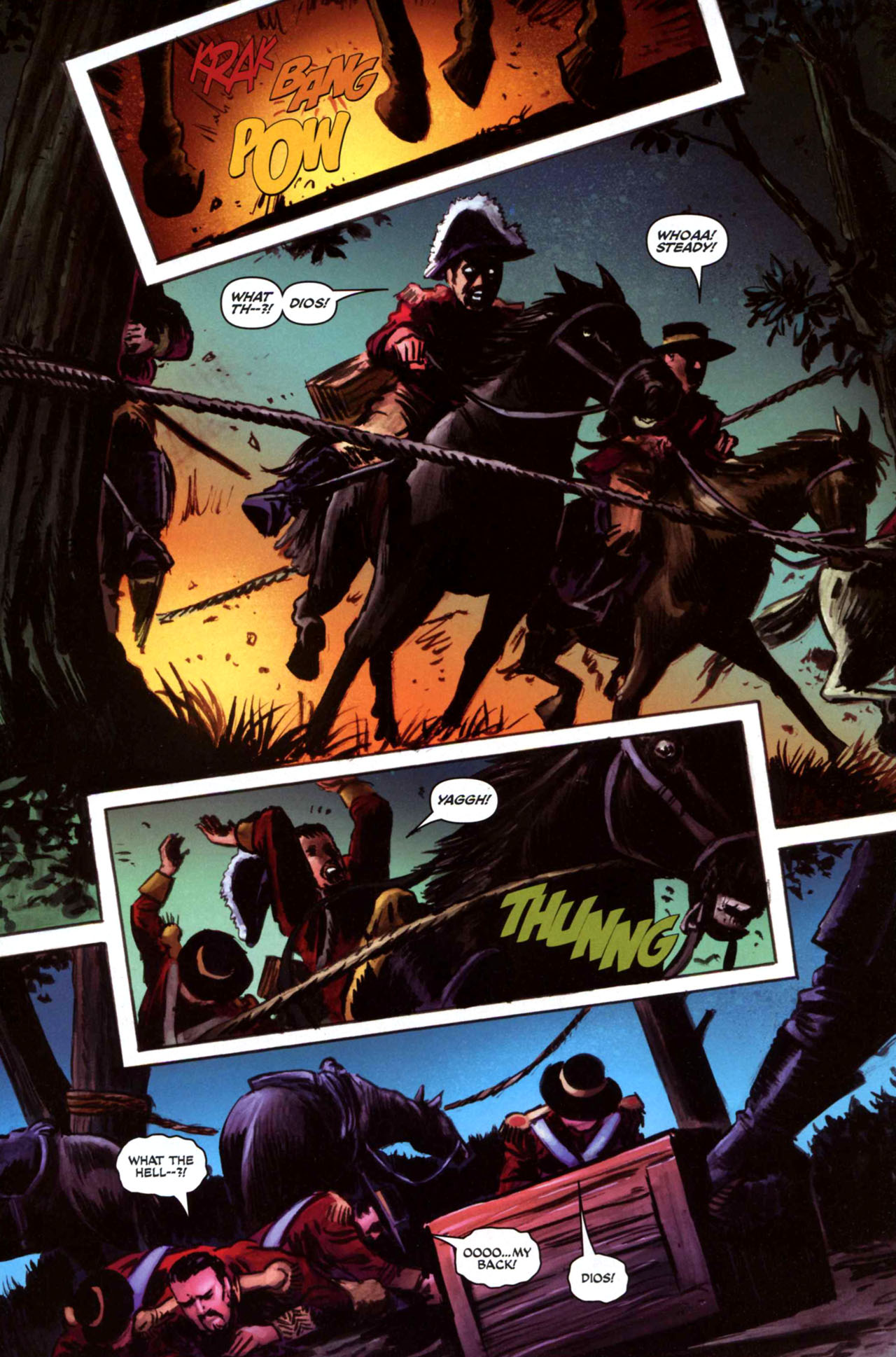 Read online Zorro (2008) comic -  Issue #6 - 11