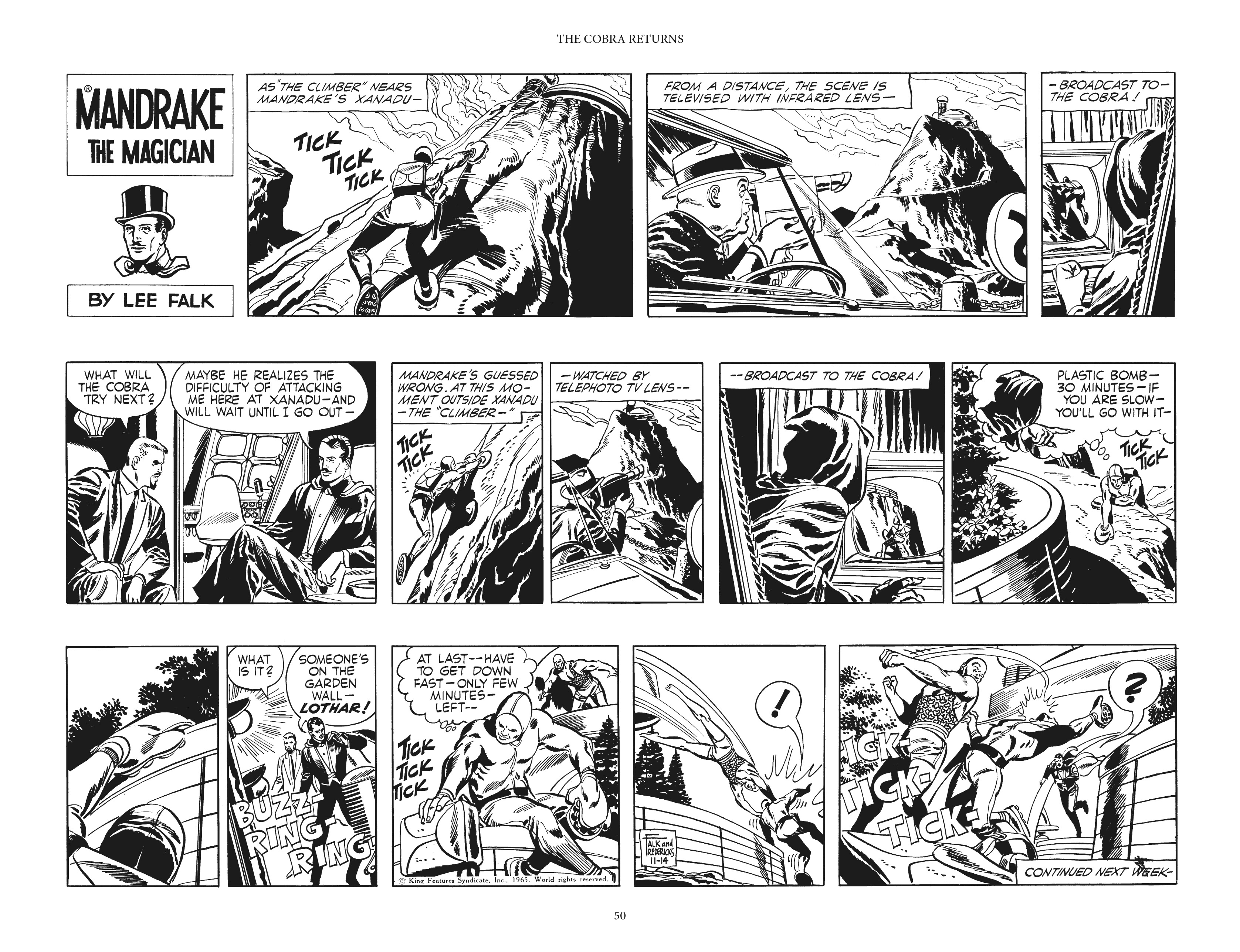 Read online Mandrake the Magician: The Fred Fredricks Sundays comic -  Issue # TPB (Part 1) - 51