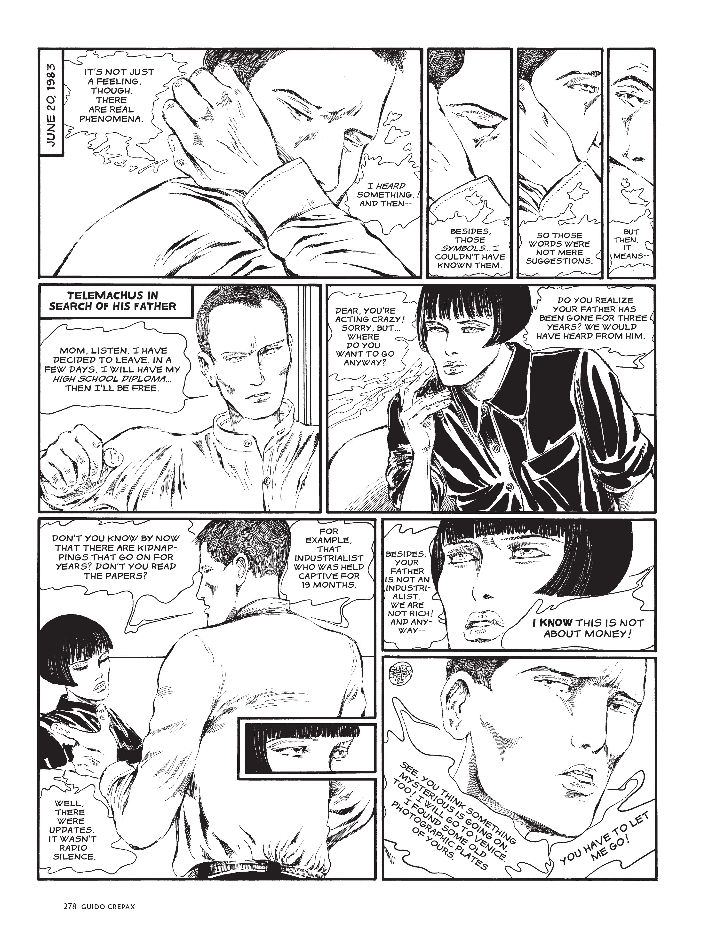 Read online The Complete Crepax comic -  Issue # TPB 5 (Part 3) - 84