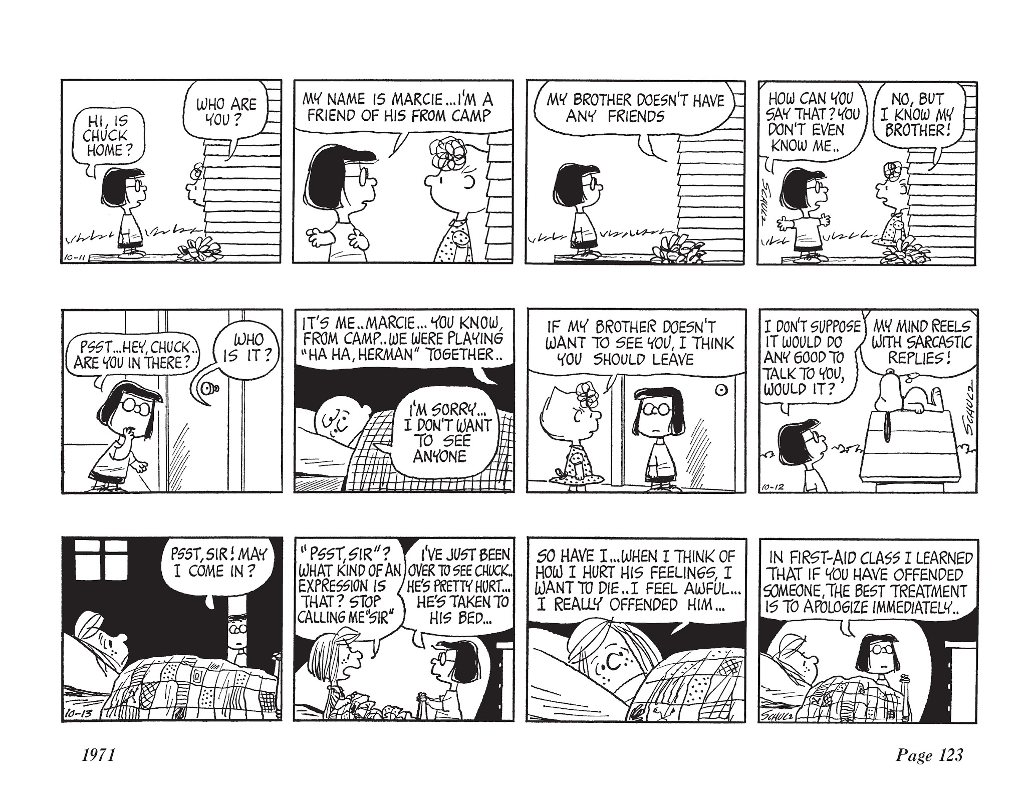 Read online The Complete Peanuts comic -  Issue # TPB 11 - 138