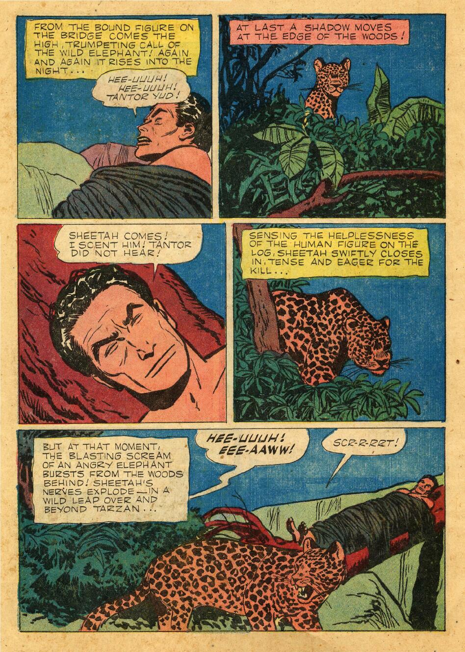 Read online Tarzan (1948) comic -  Issue #90 - 8