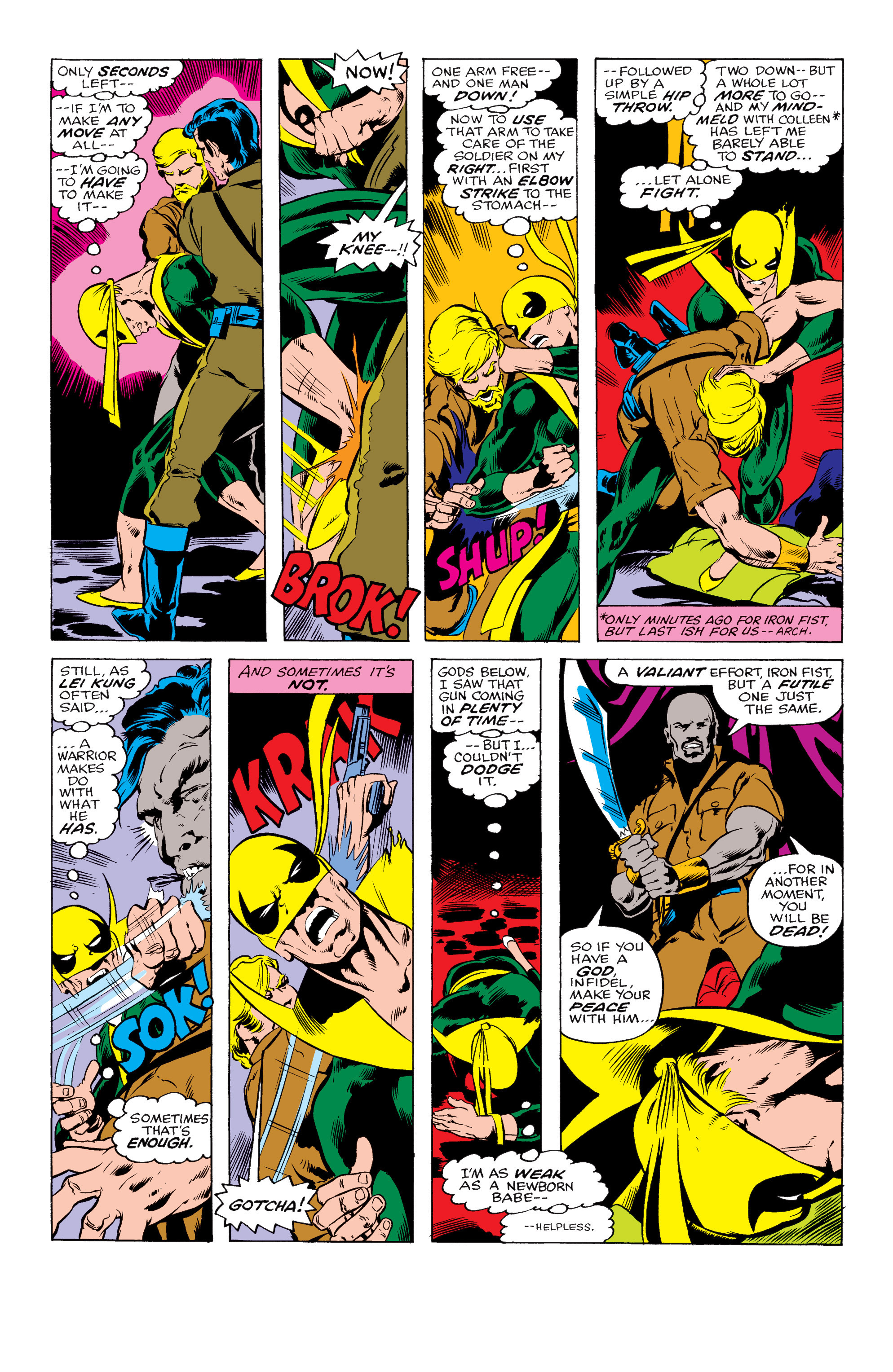 Read online Iron Fist (1975) comic -  Issue #7 - 3