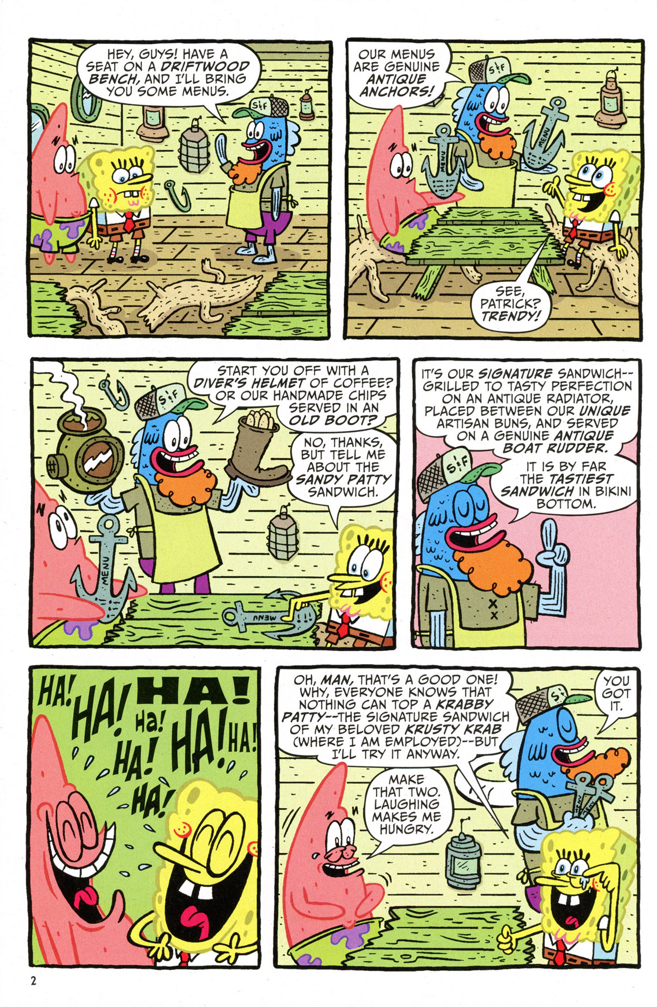 Read online SpongeBob Comics comic -  Issue #67 - 4