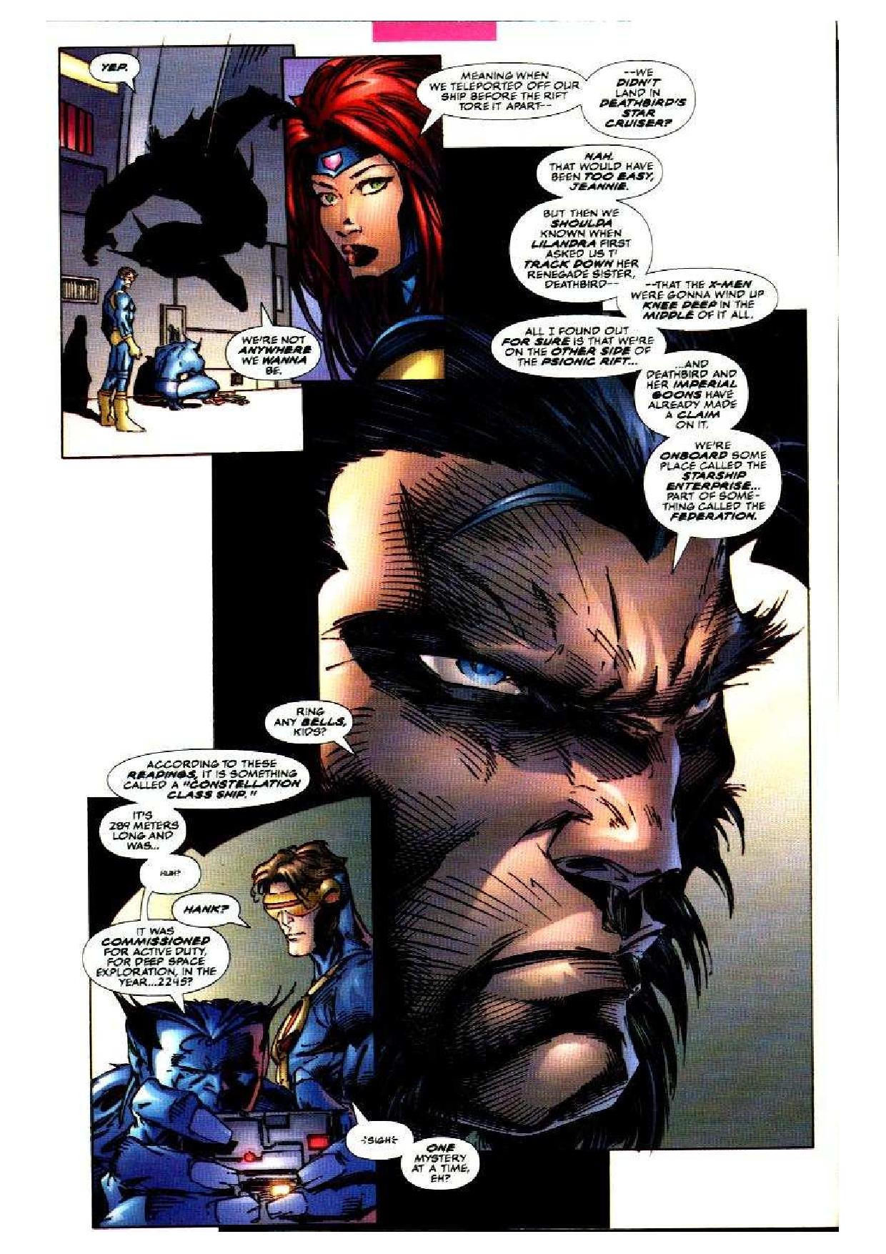 Read online Star Trek/X-Men comic -  Issue # Full - 12