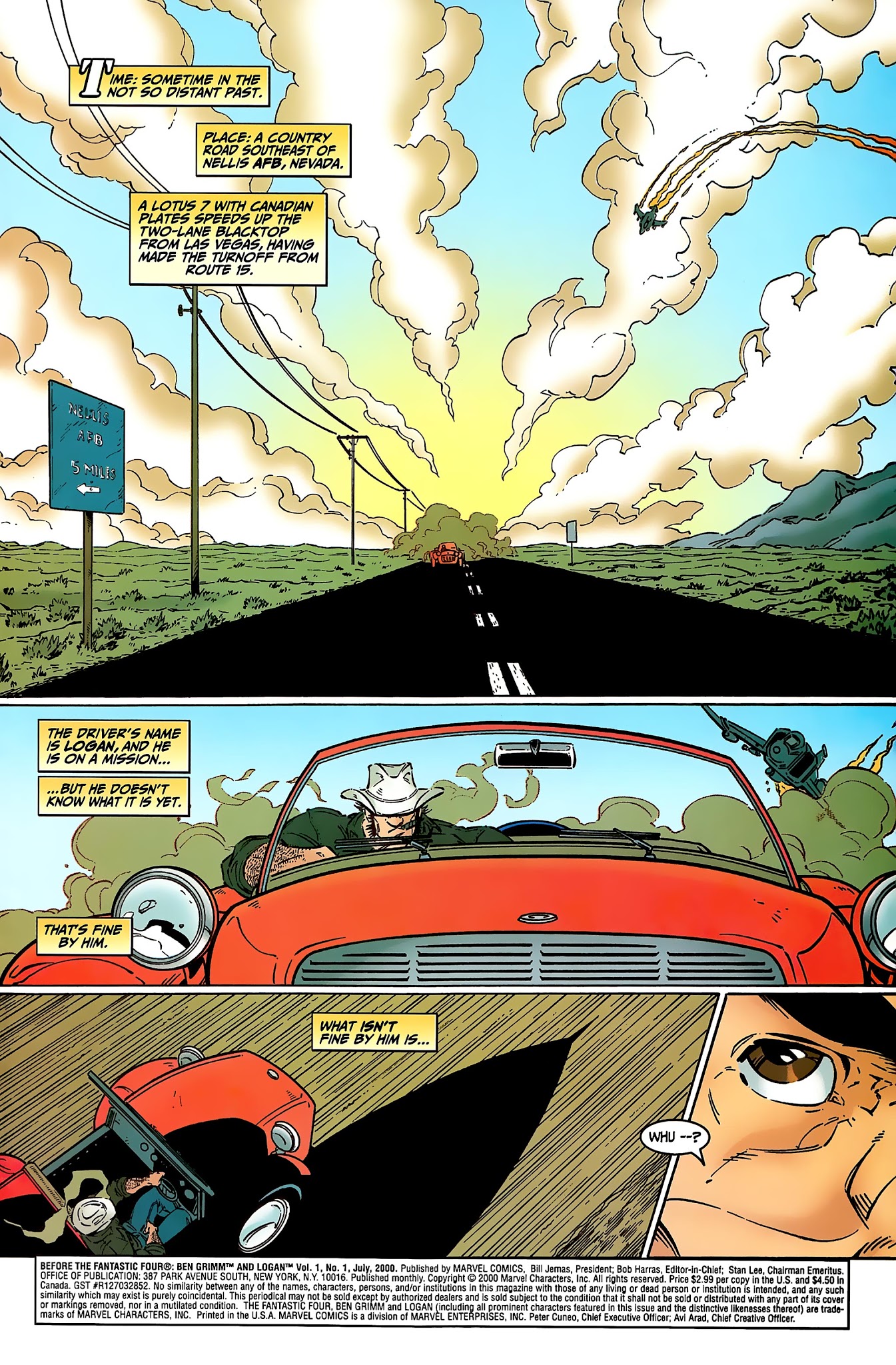 Read online Before the Fantastic Four: Ben Grimm and Logan comic -  Issue #1 - 2