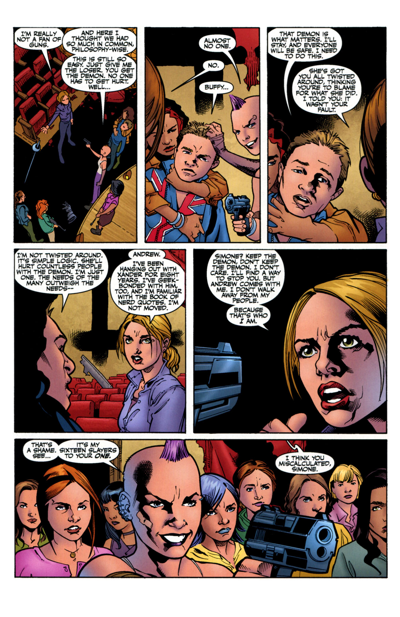 Read online Buffy the Vampire Slayer Season Eight comic -  Issue #23 - 22