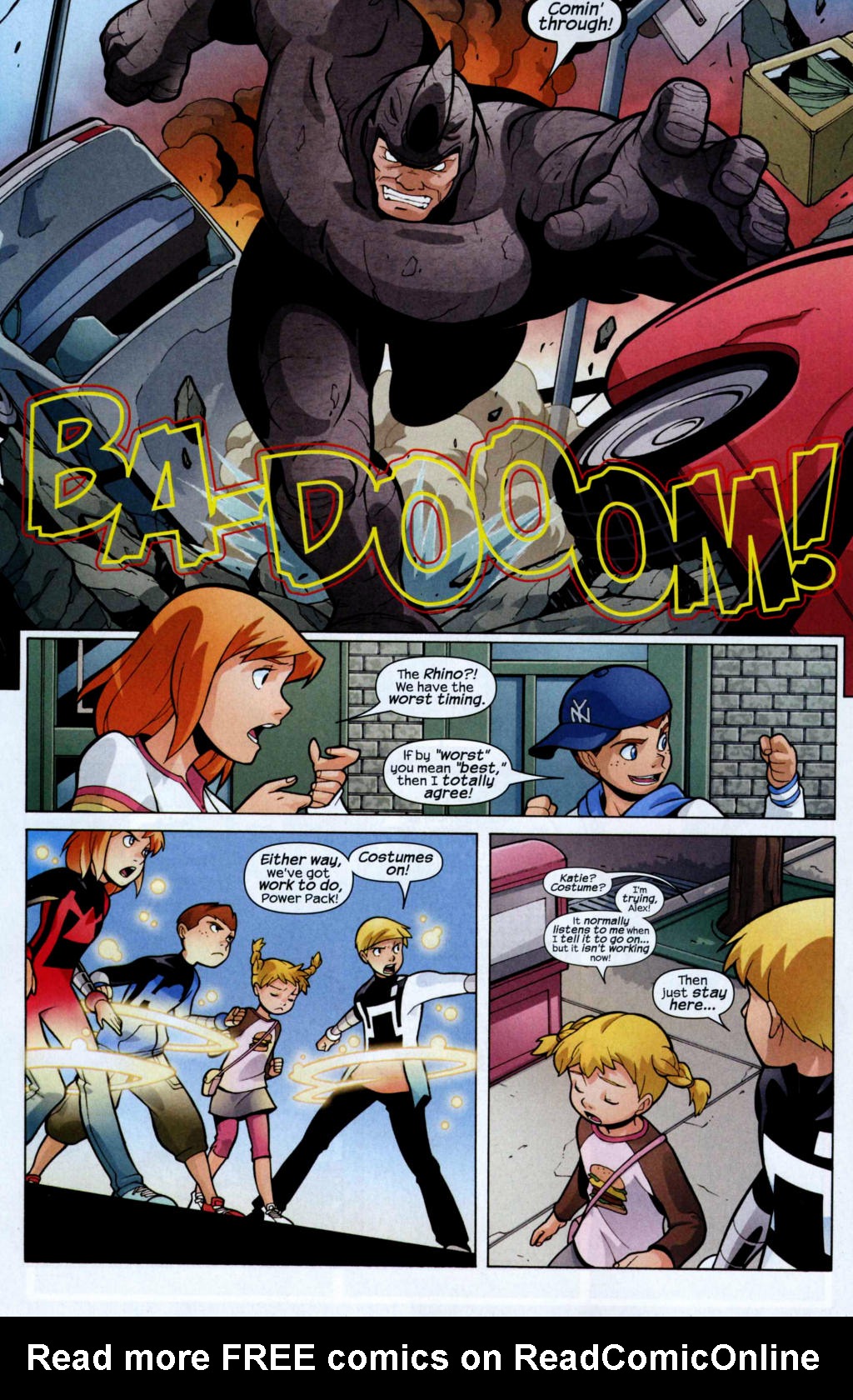Read online Spider-Man and Power Pack comic -  Issue #4 - 9