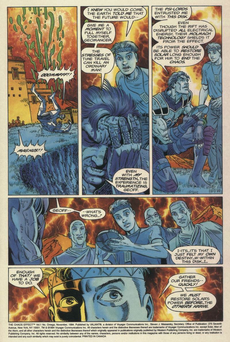 Read online The Chaos Effect comic -  Issue # Isssue Omega - 4