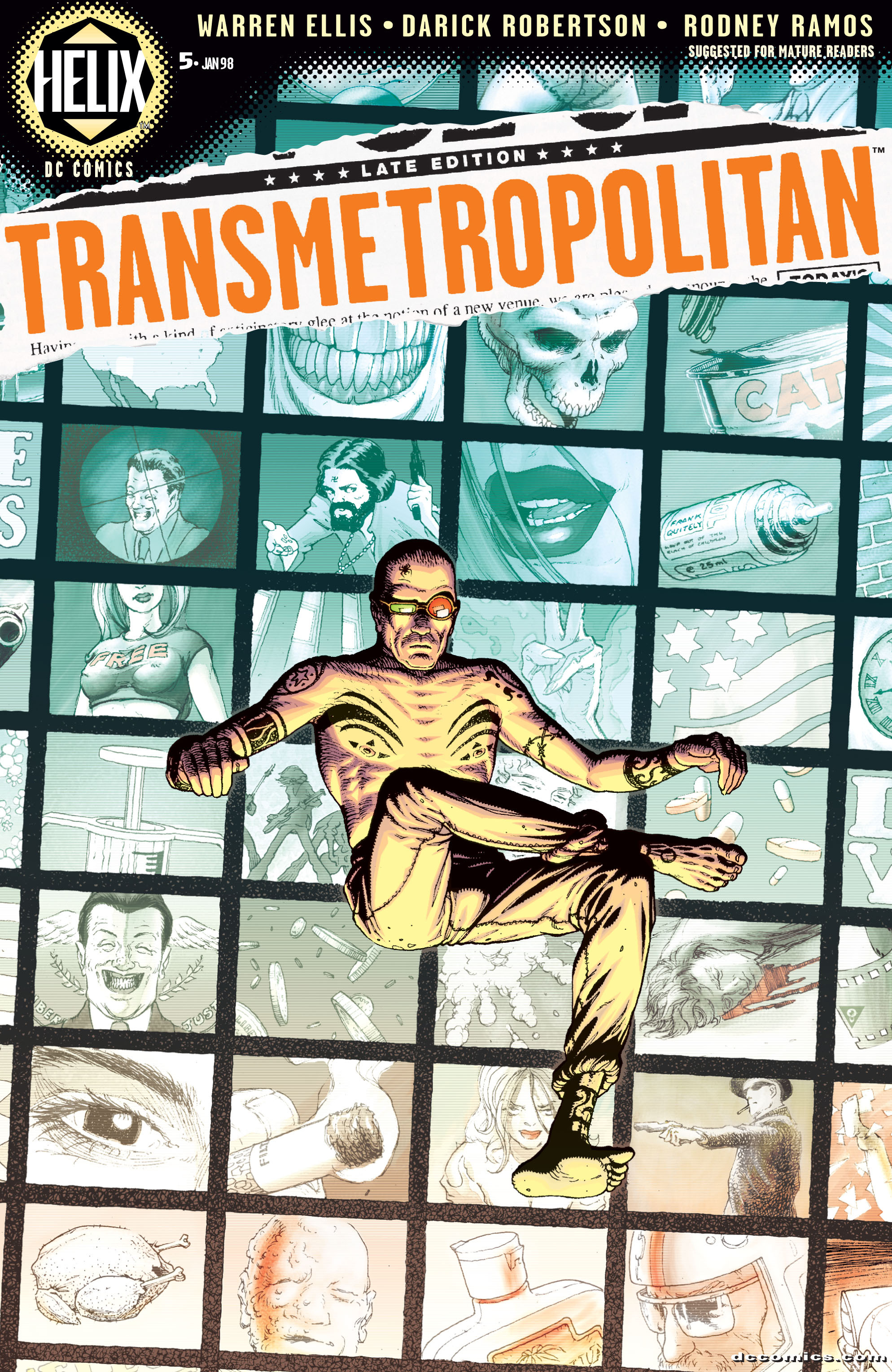 Read online Transmetropolitan comic -  Issue #5 - 1