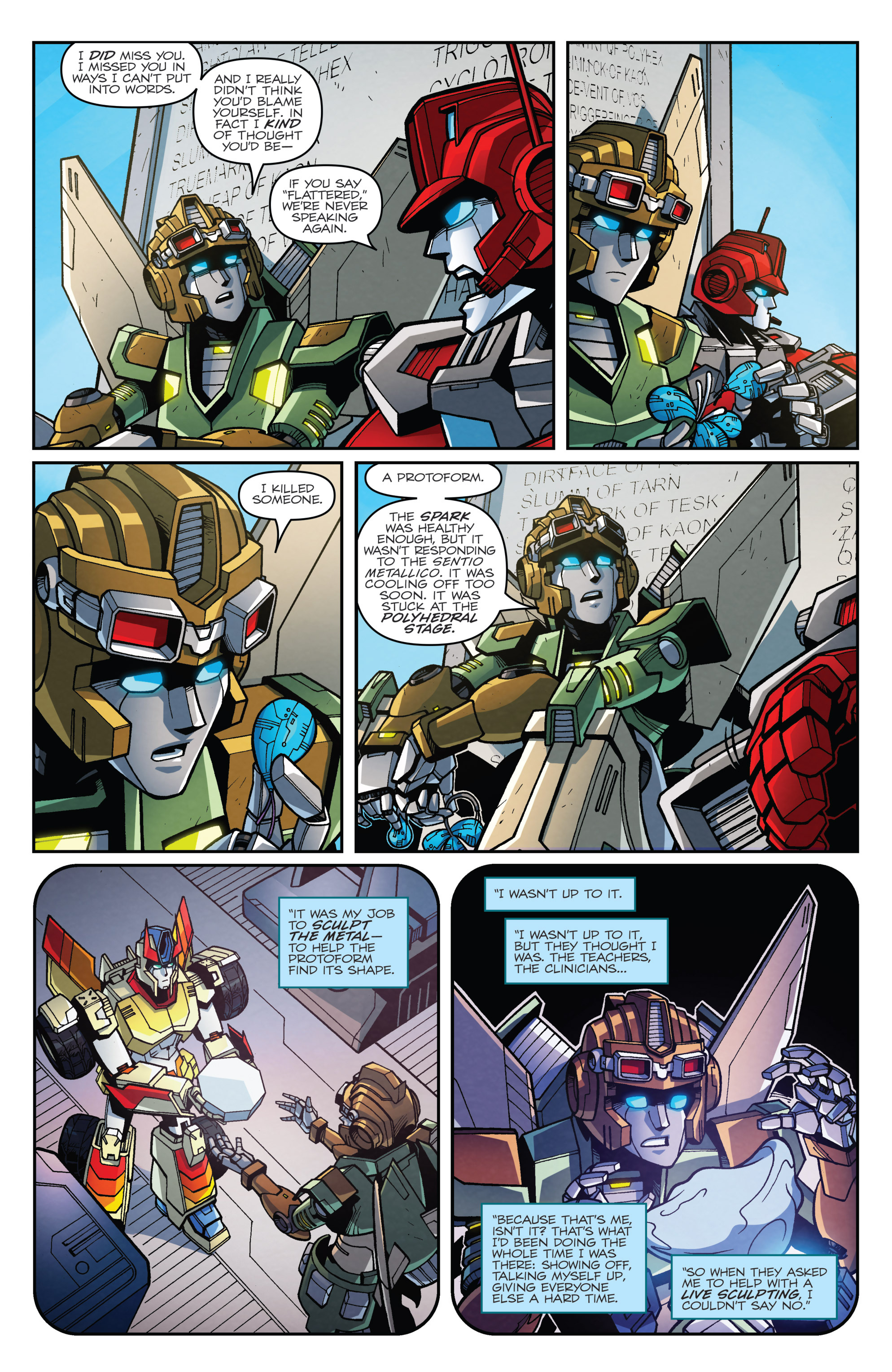 Read online Transformers: Lost Light comic -  Issue #4 - 12