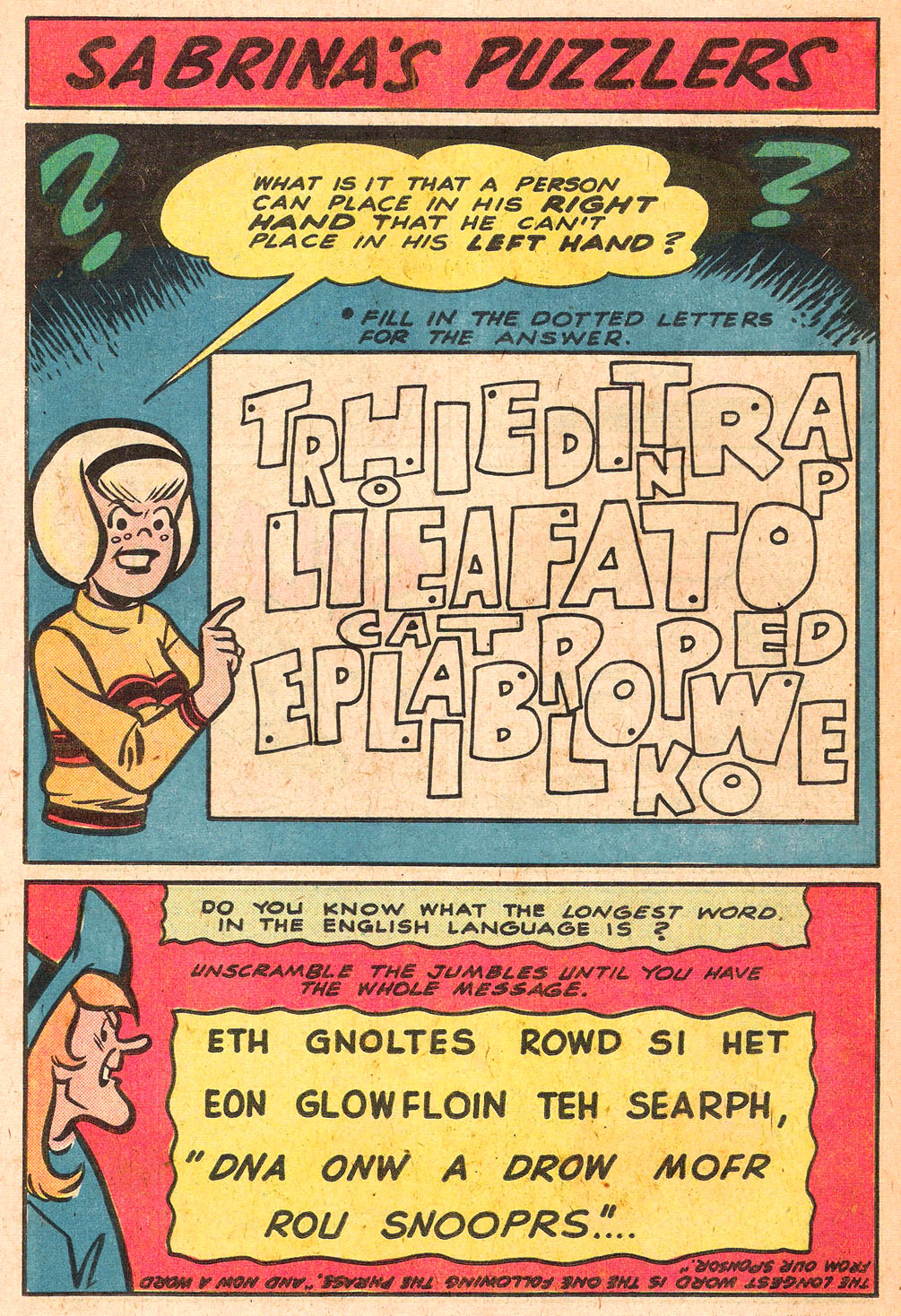 Sabrina The Teenage Witch (1971) Issue #49 #49 - English 18