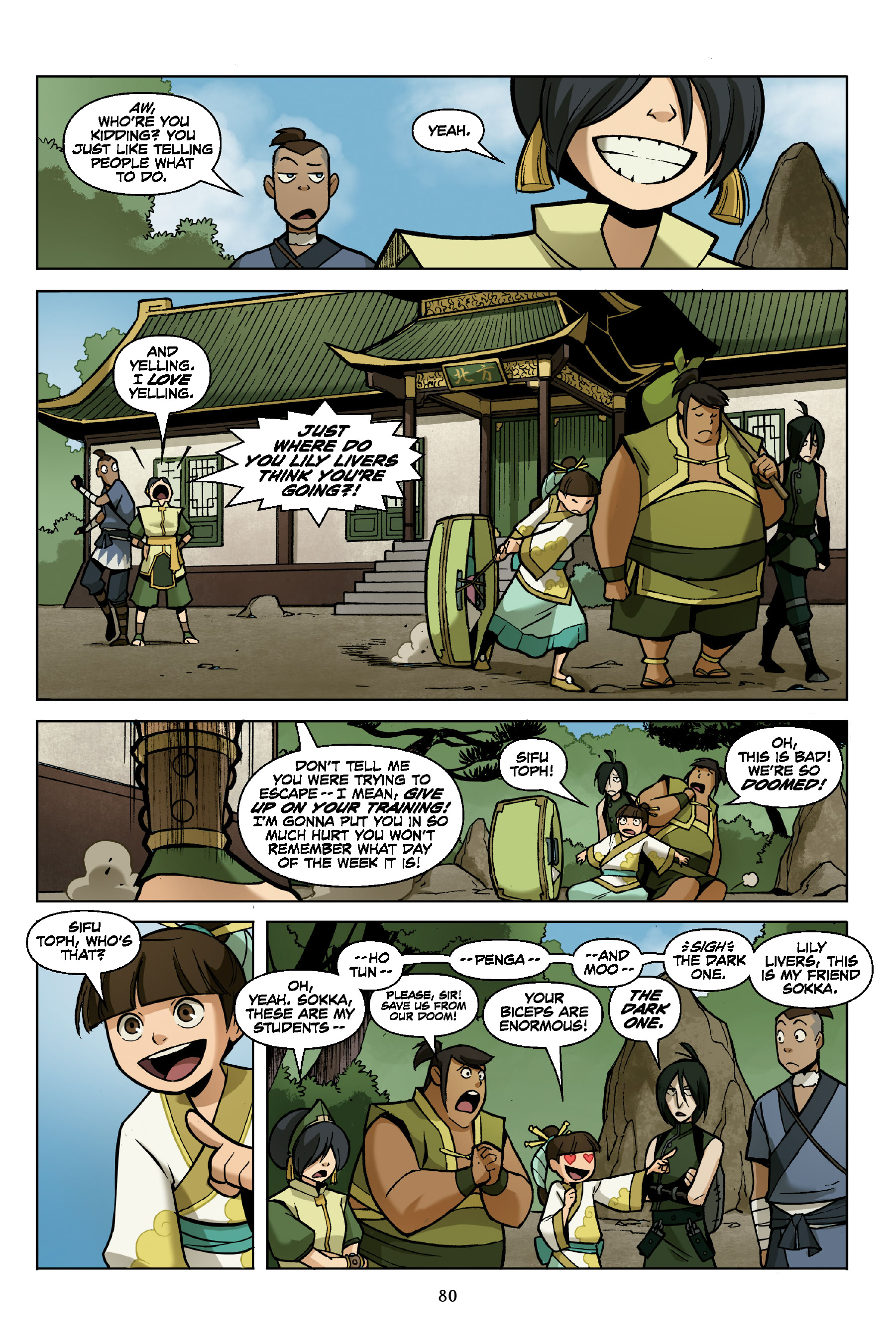 Read online Nickelodeon Avatar: The Last Airbender - The Promise comic -  Issue # _TPB Omnibus (Part 1) - 81