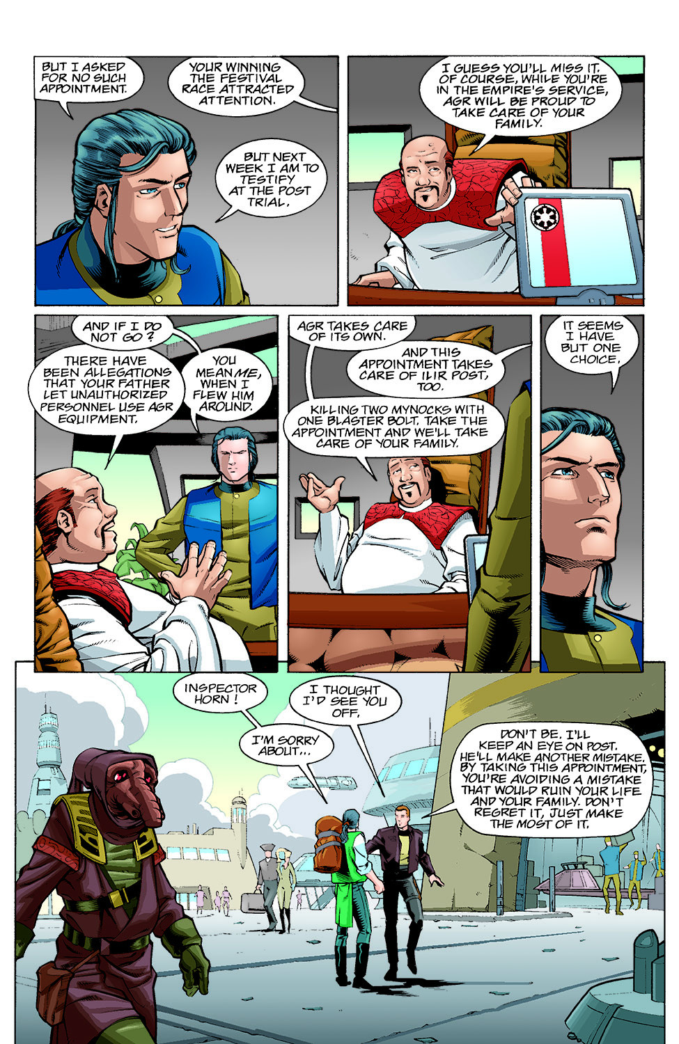 Read online Star Wars: X-Wing Rogue Squadron comic -  Issue #25 - 8