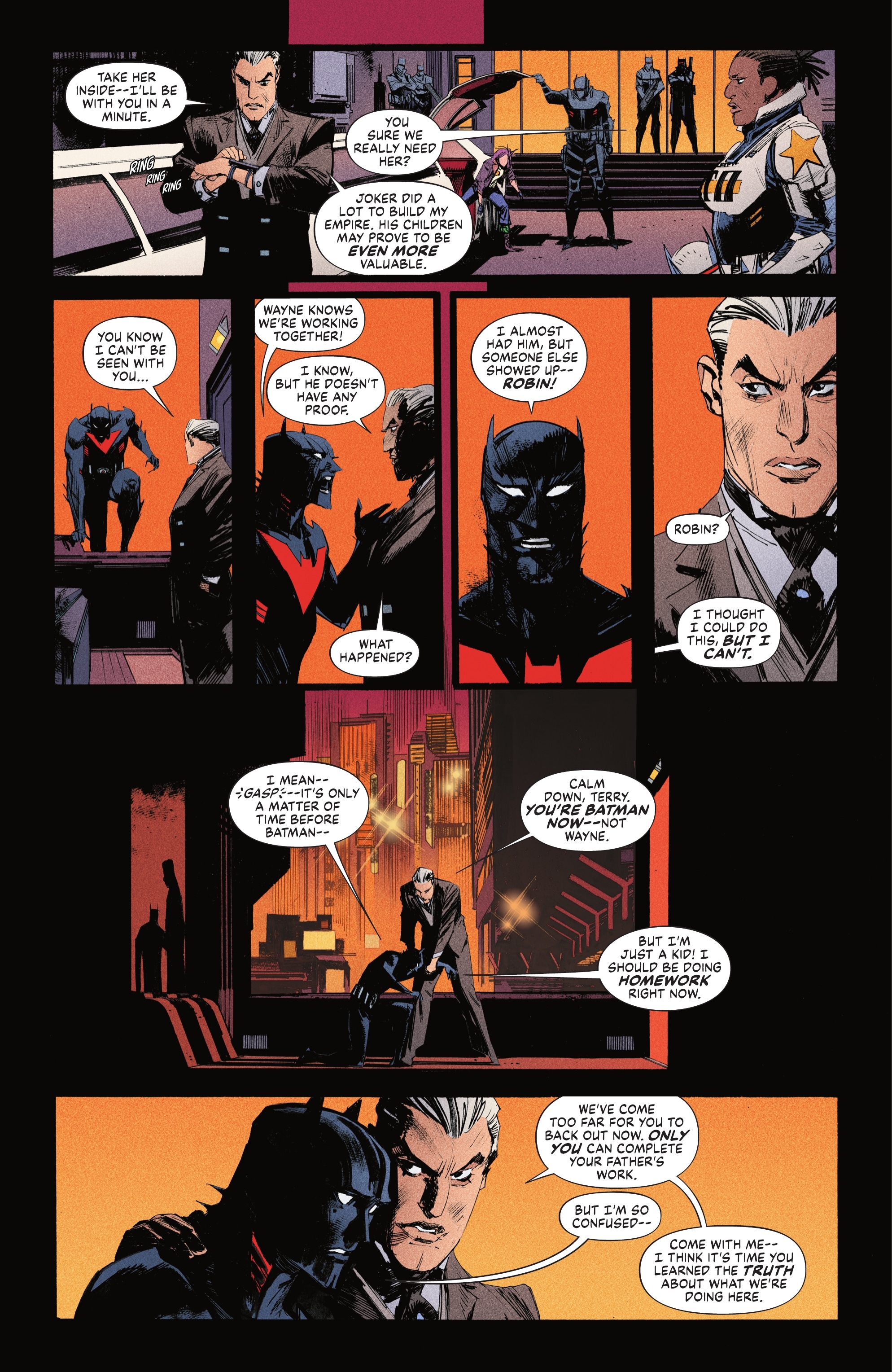 Read online Batman: Beyond the White Knight comic -  Issue #4 - 8