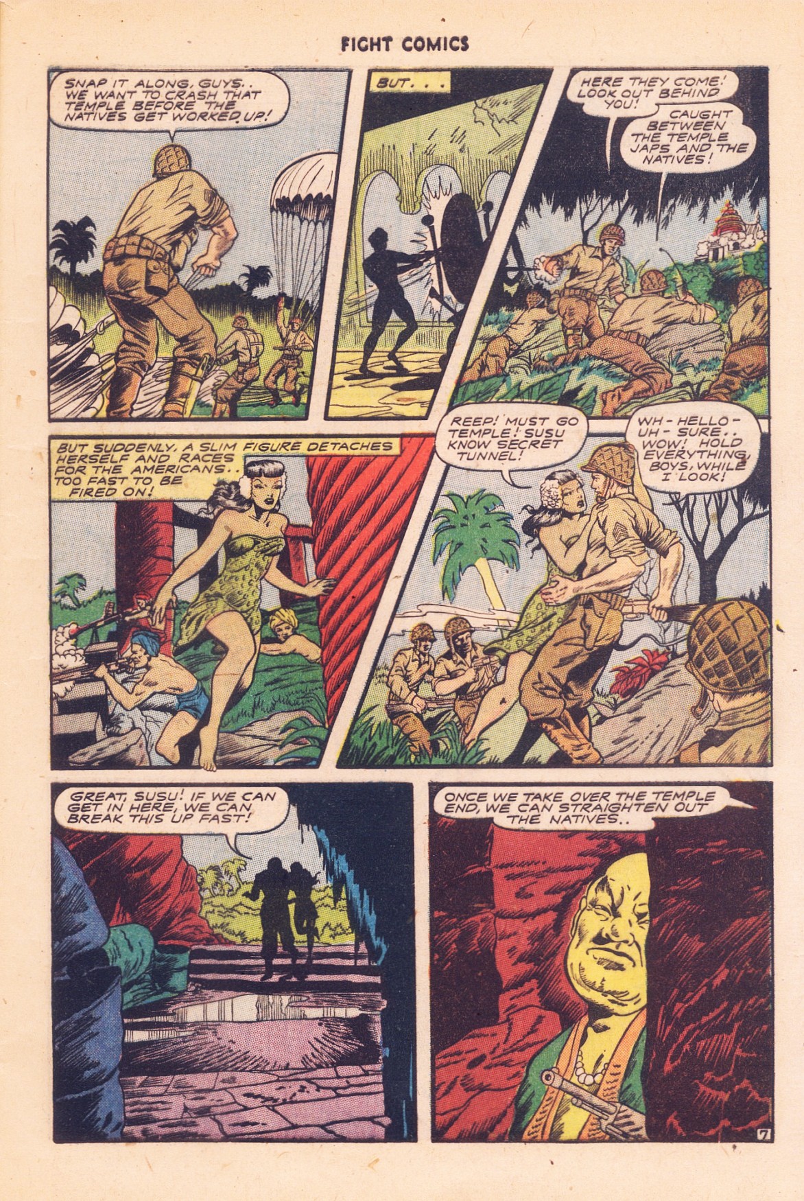 Read online Fight Comics comic -  Issue #38 - 9