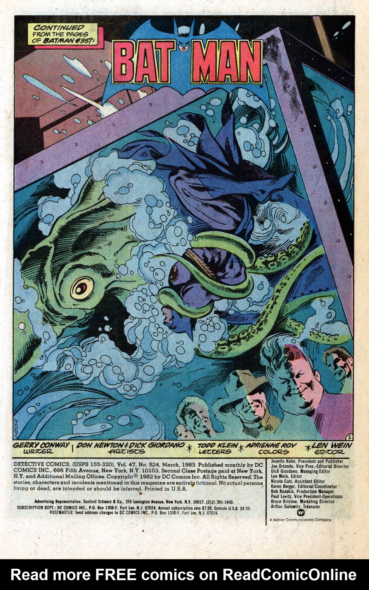 Read online Detective Comics (1937) comic -  Issue #524 - 3