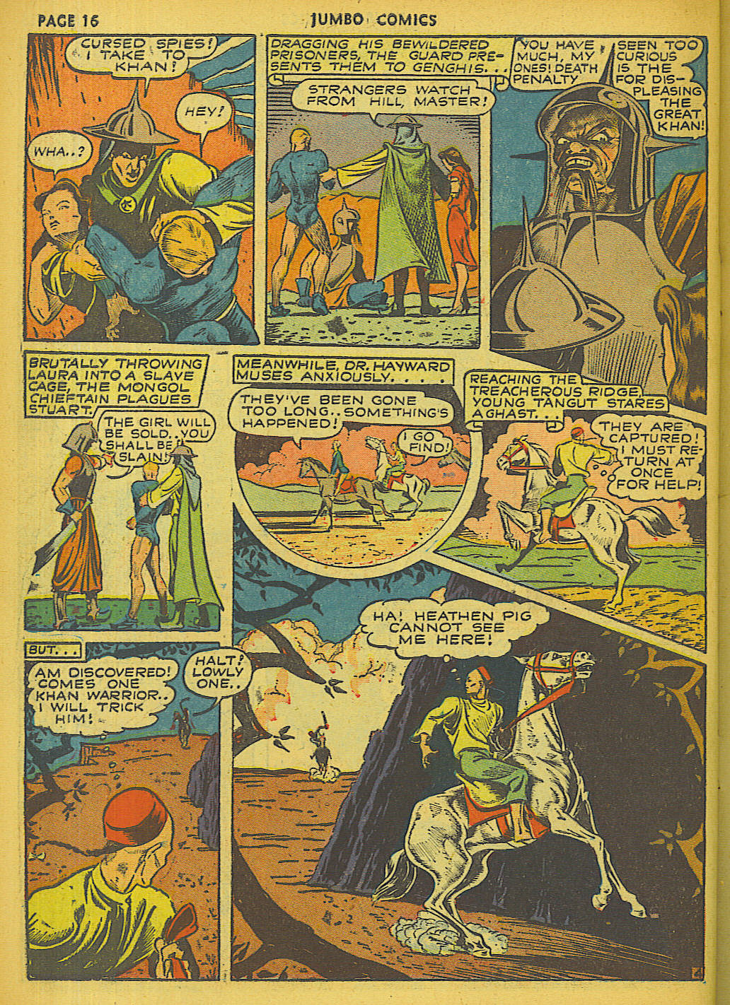 Read online Jumbo Comics comic -  Issue #38 - 18