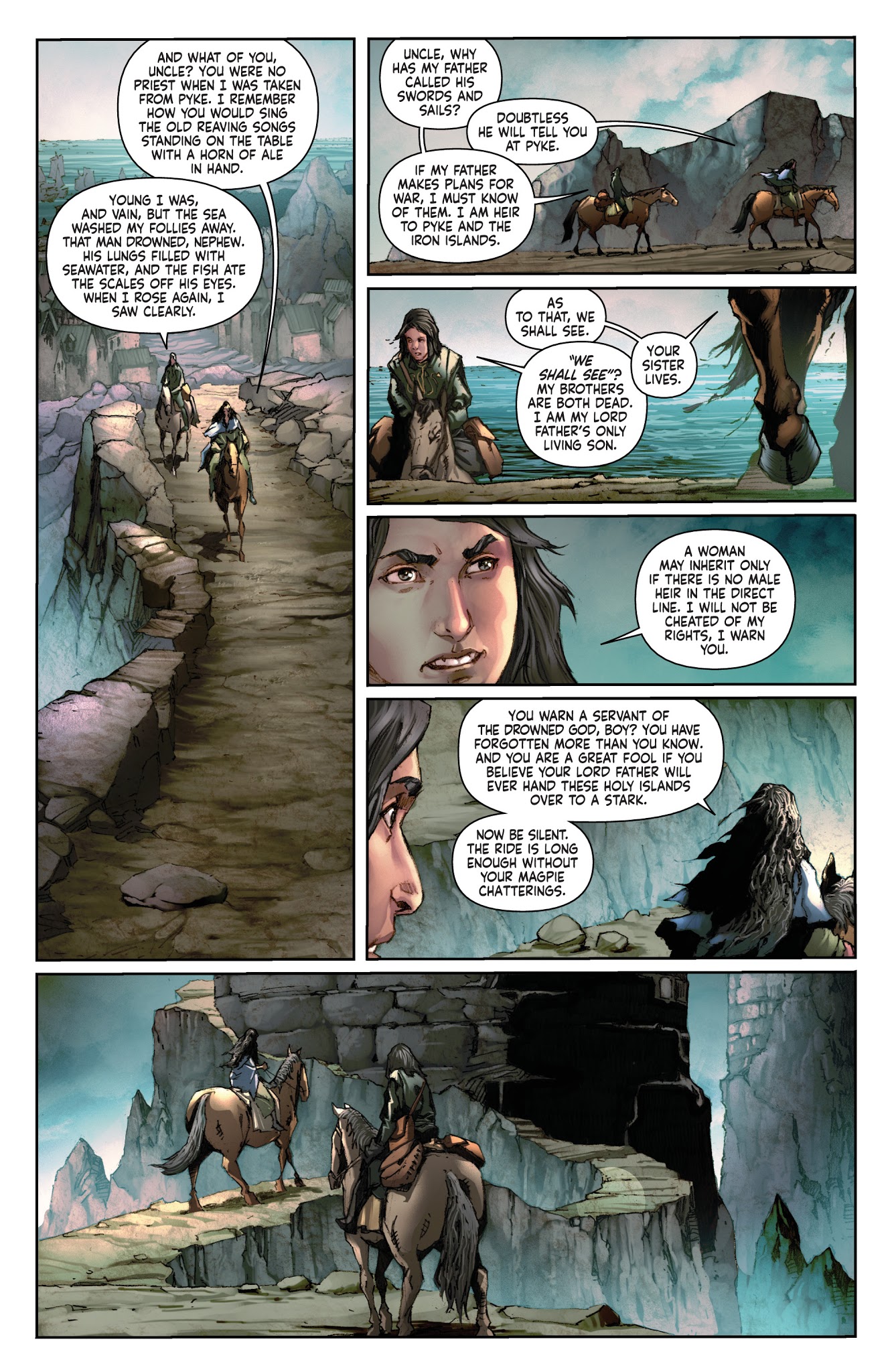 Read online A Clash of Kings comic -  Issue #6 - 18