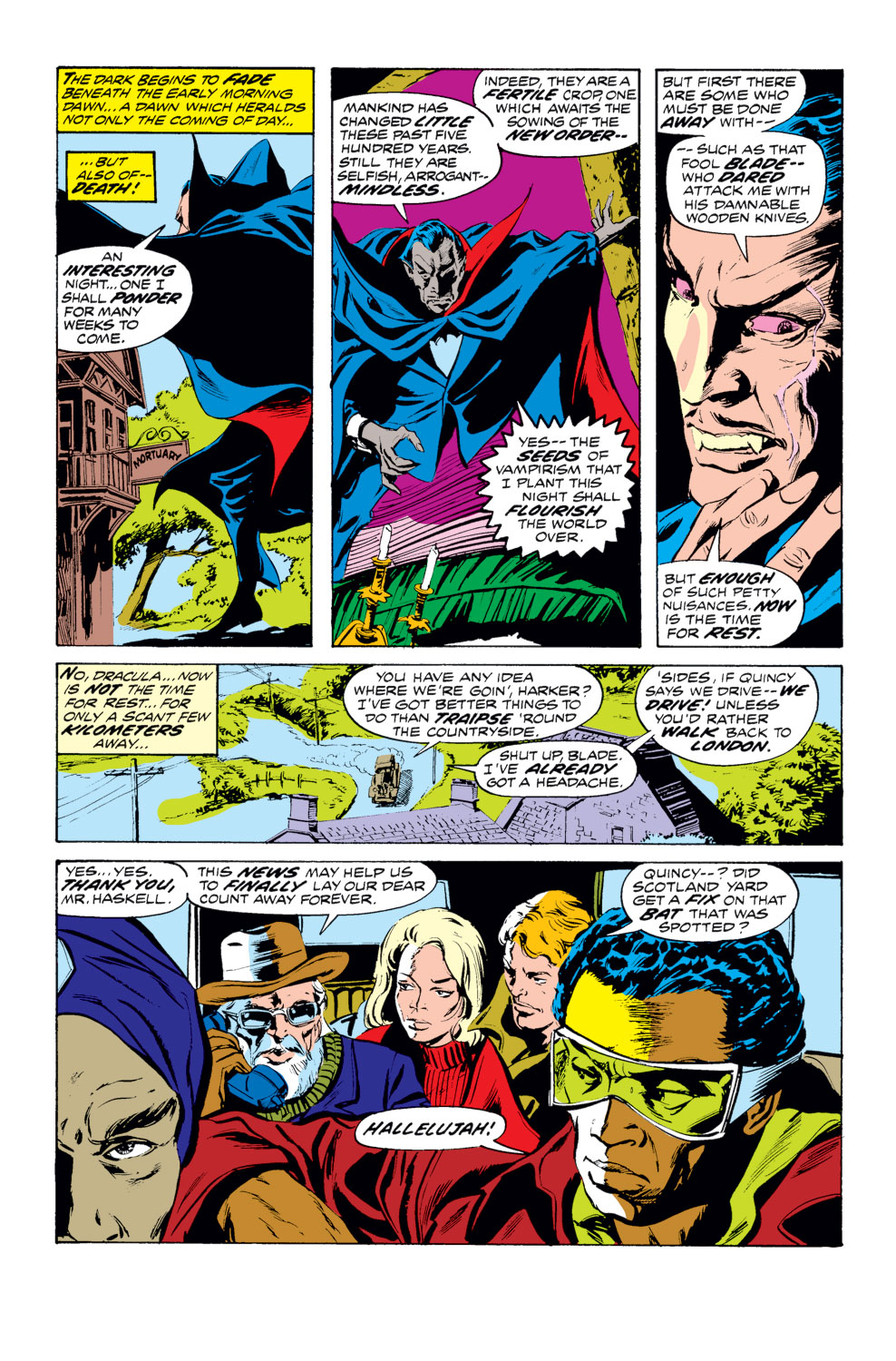 Read online Tomb of Dracula (1972) comic -  Issue #13 - 13