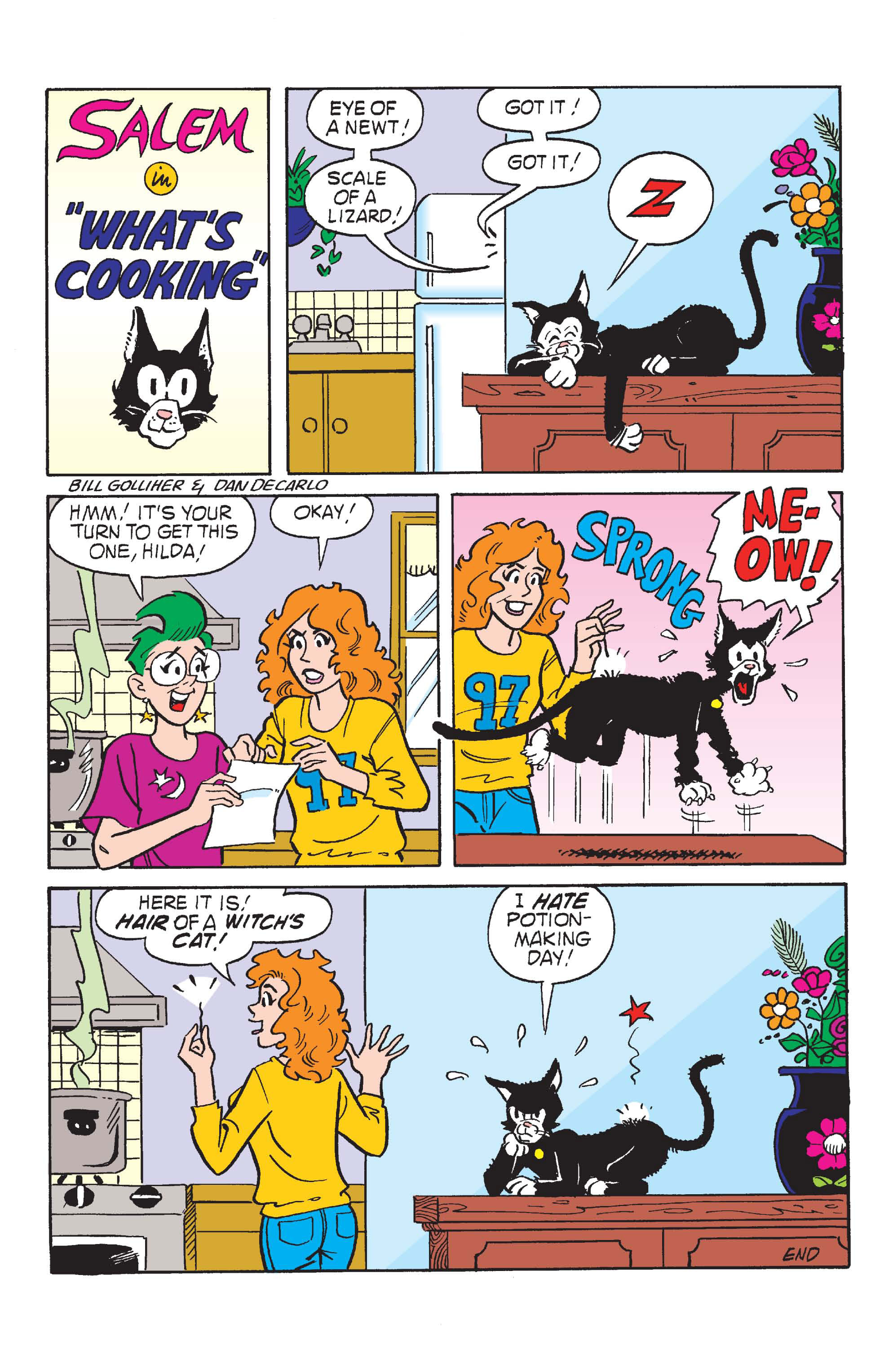 Read online Sabrina the Teenage Witch (1997) comic -  Issue #4 - 8