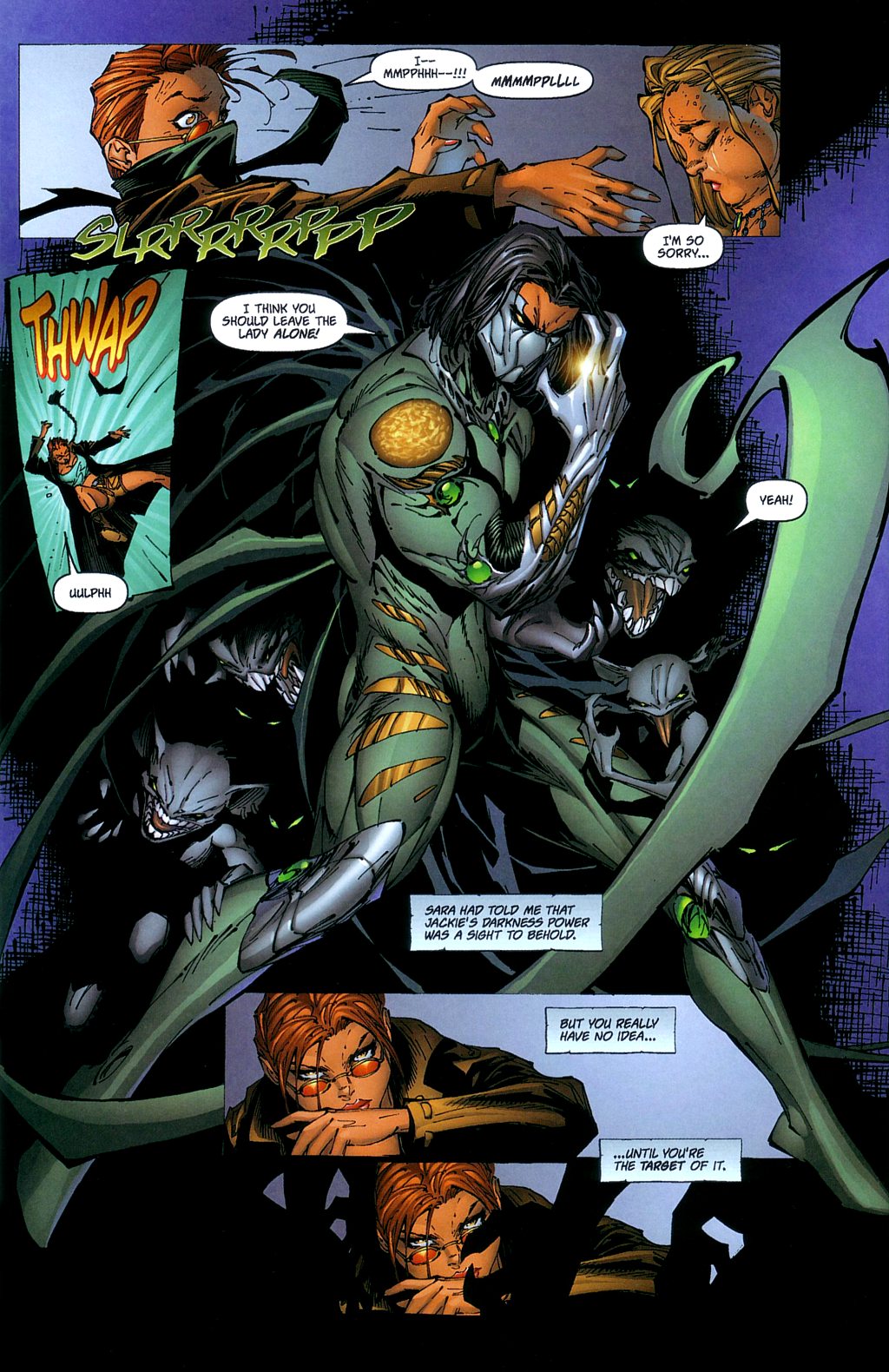 Read online The Darkness and Tomb Raider comic -  Issue # Full - 27