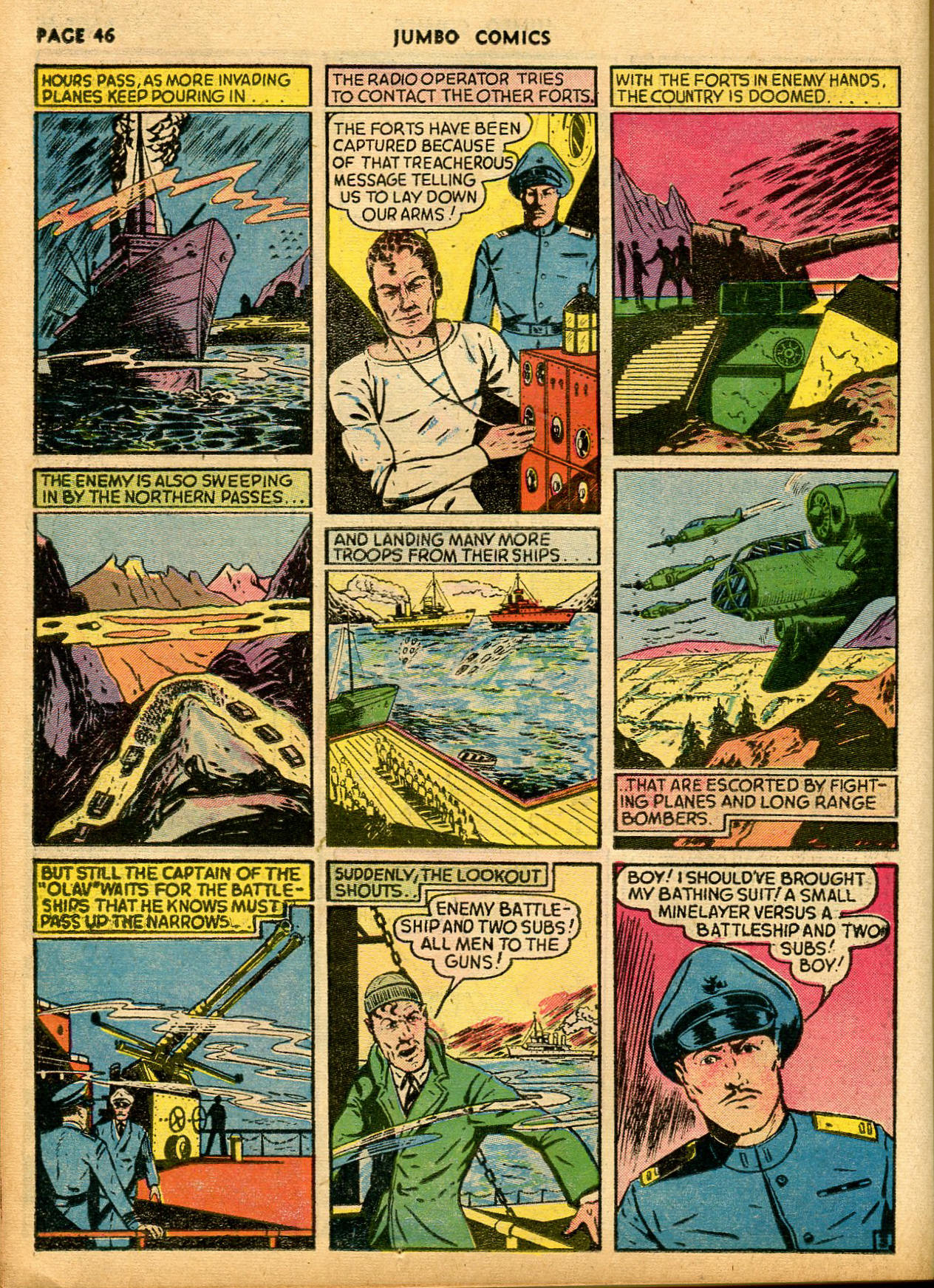 Read online Jumbo Comics comic -  Issue #21 - 48