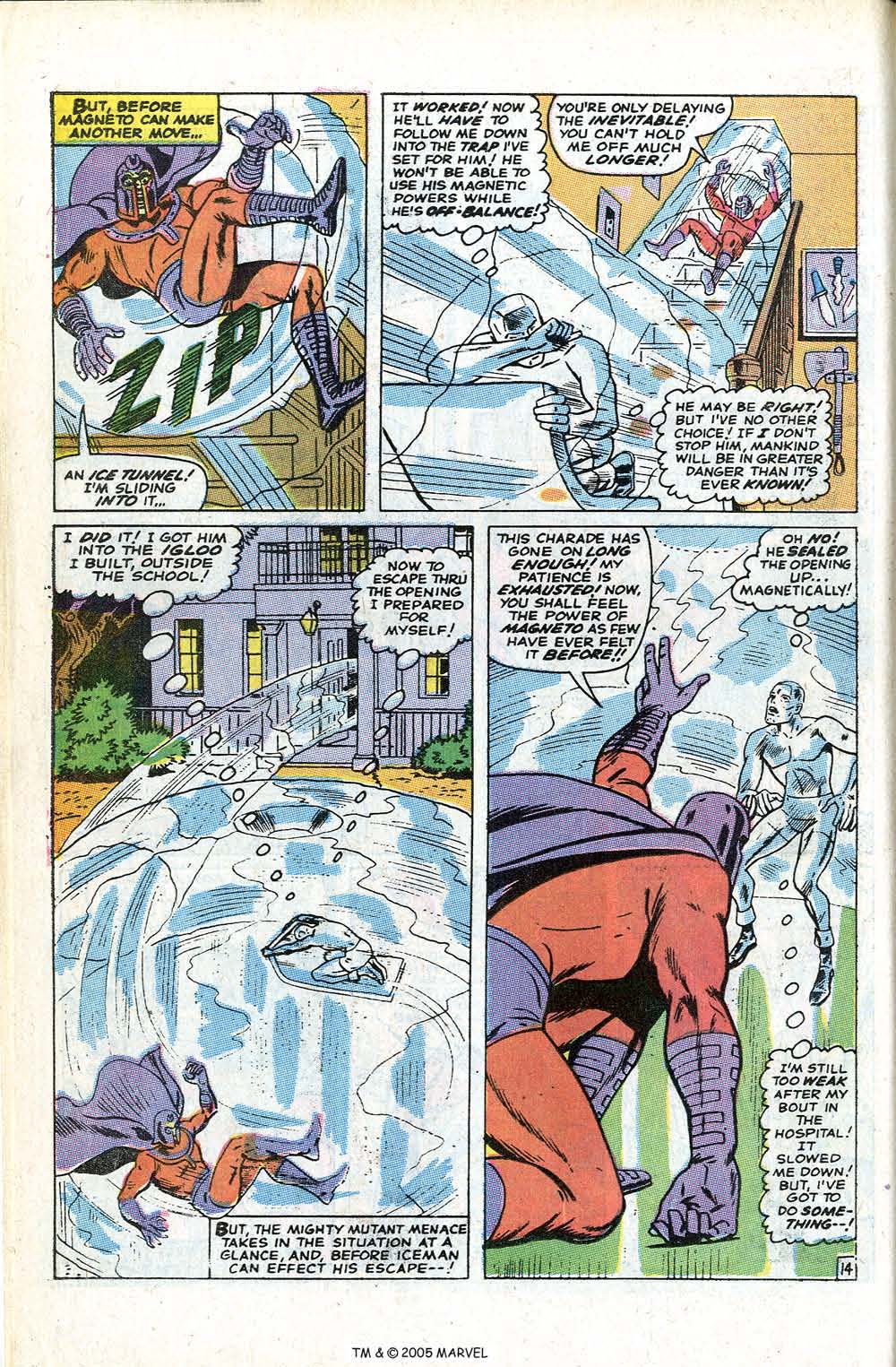 Read online Uncanny X-Men (1963) comic -  Issue #70 - 42