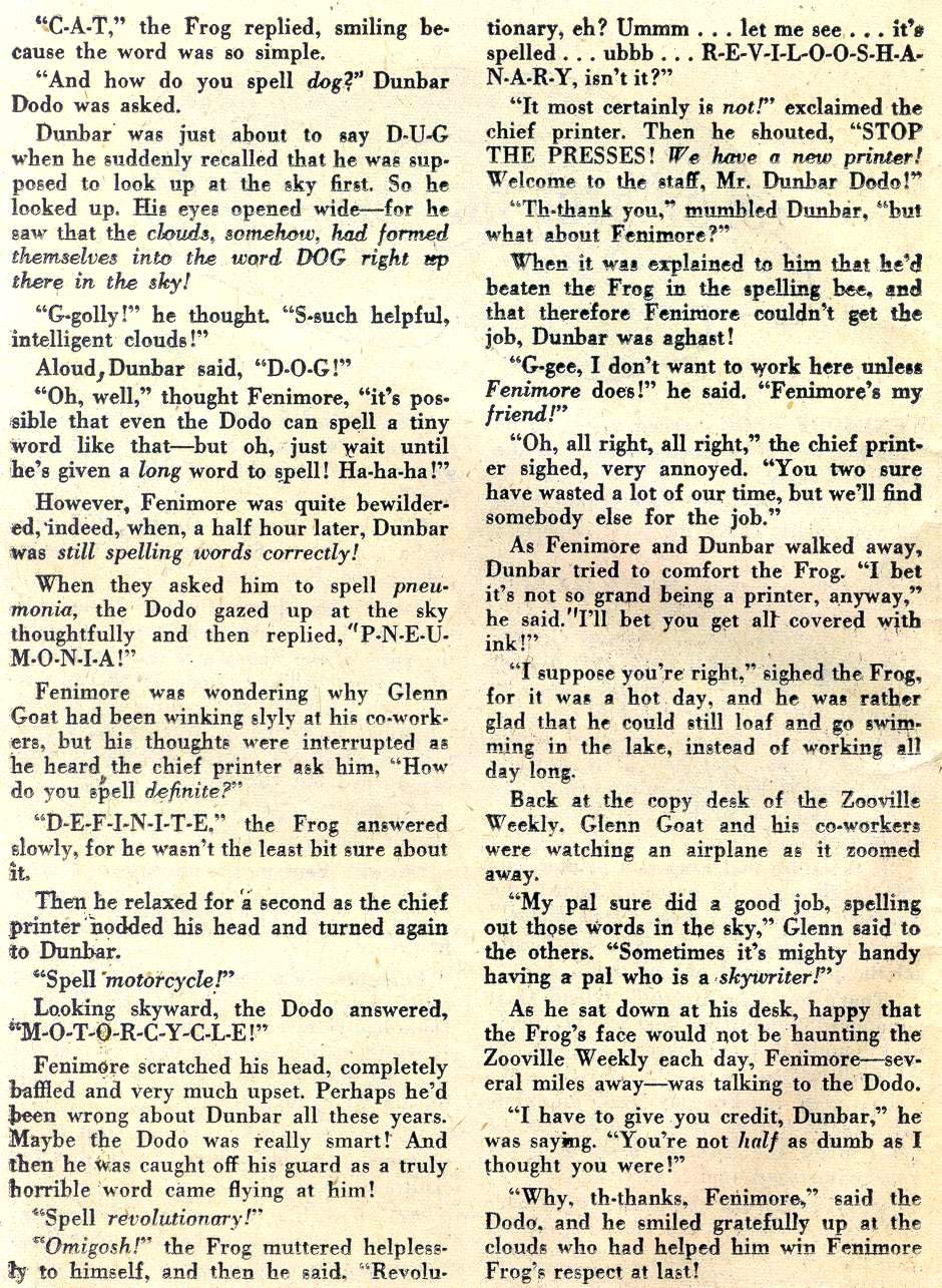 Read online Comic Cavalcade comic -  Issue #43 - 66