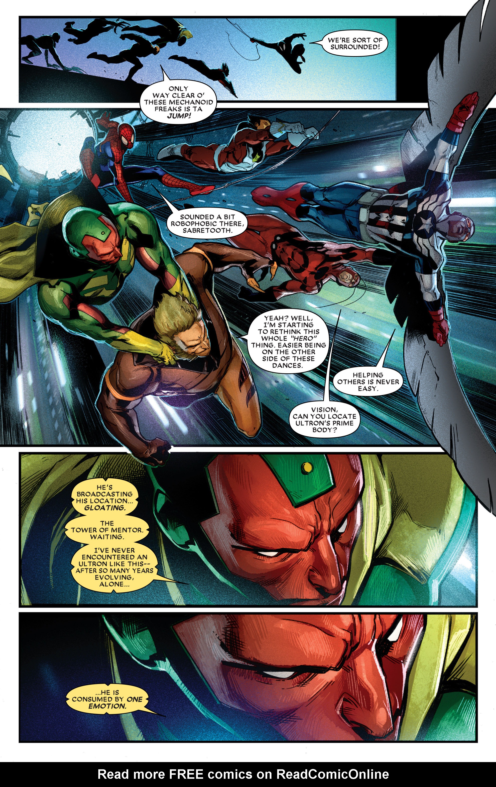 Read online Avengers: Rage of Ultron comic -  Issue # Full - 69