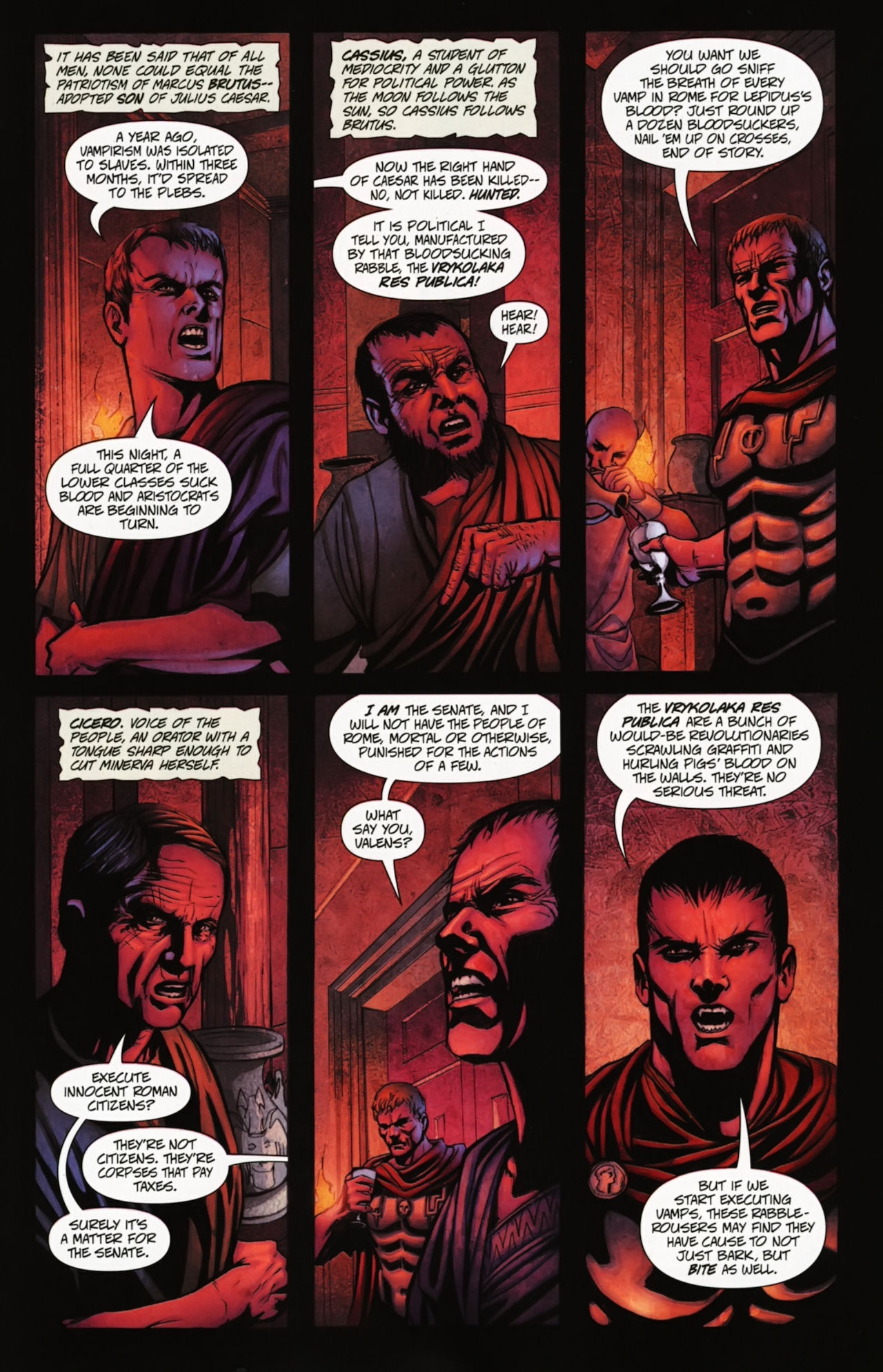 Read online Ides of Blood comic -  Issue #1 - 22