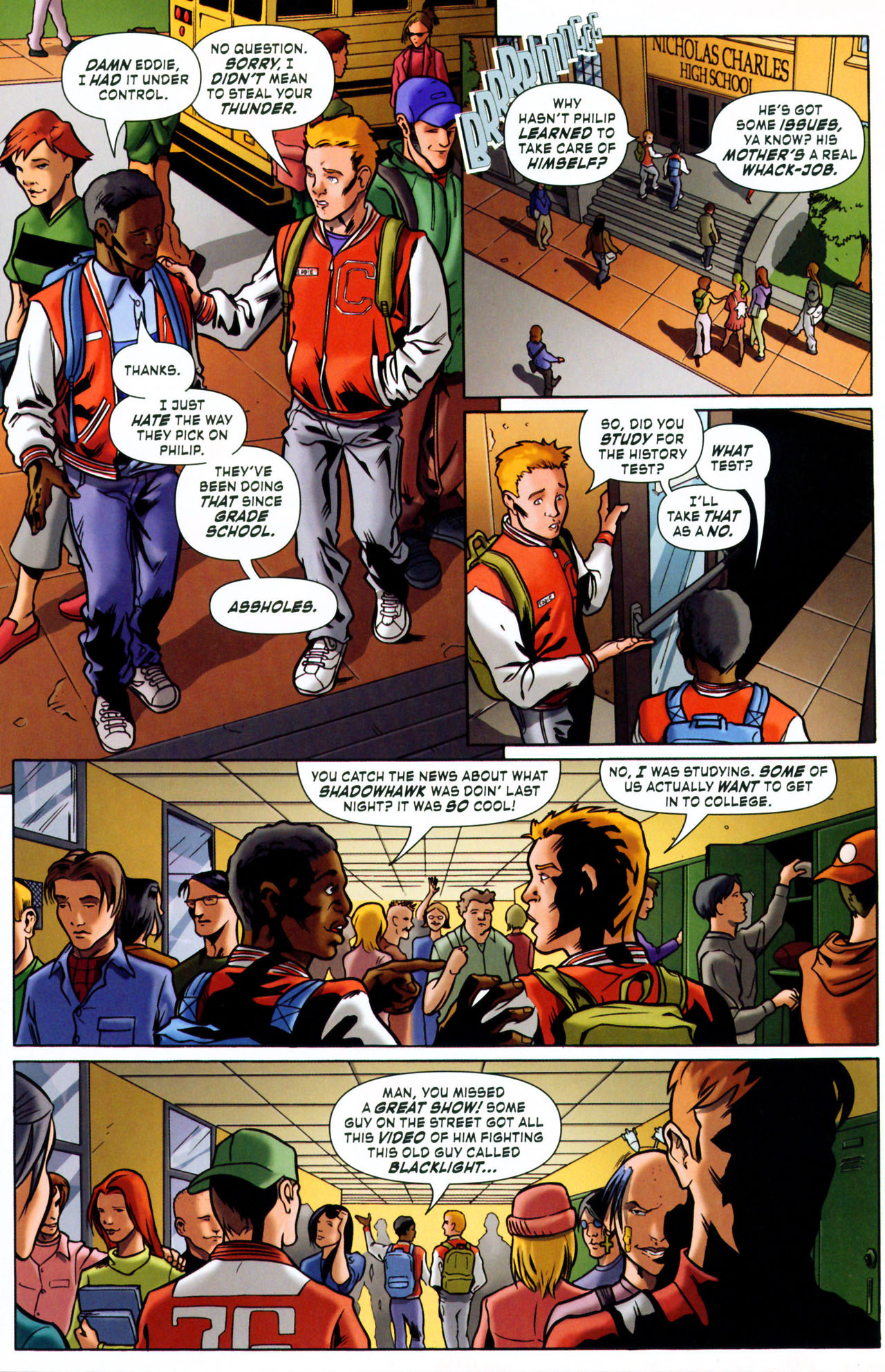 Read online ShadowHawk (2005) comic -  Issue #1 - 15