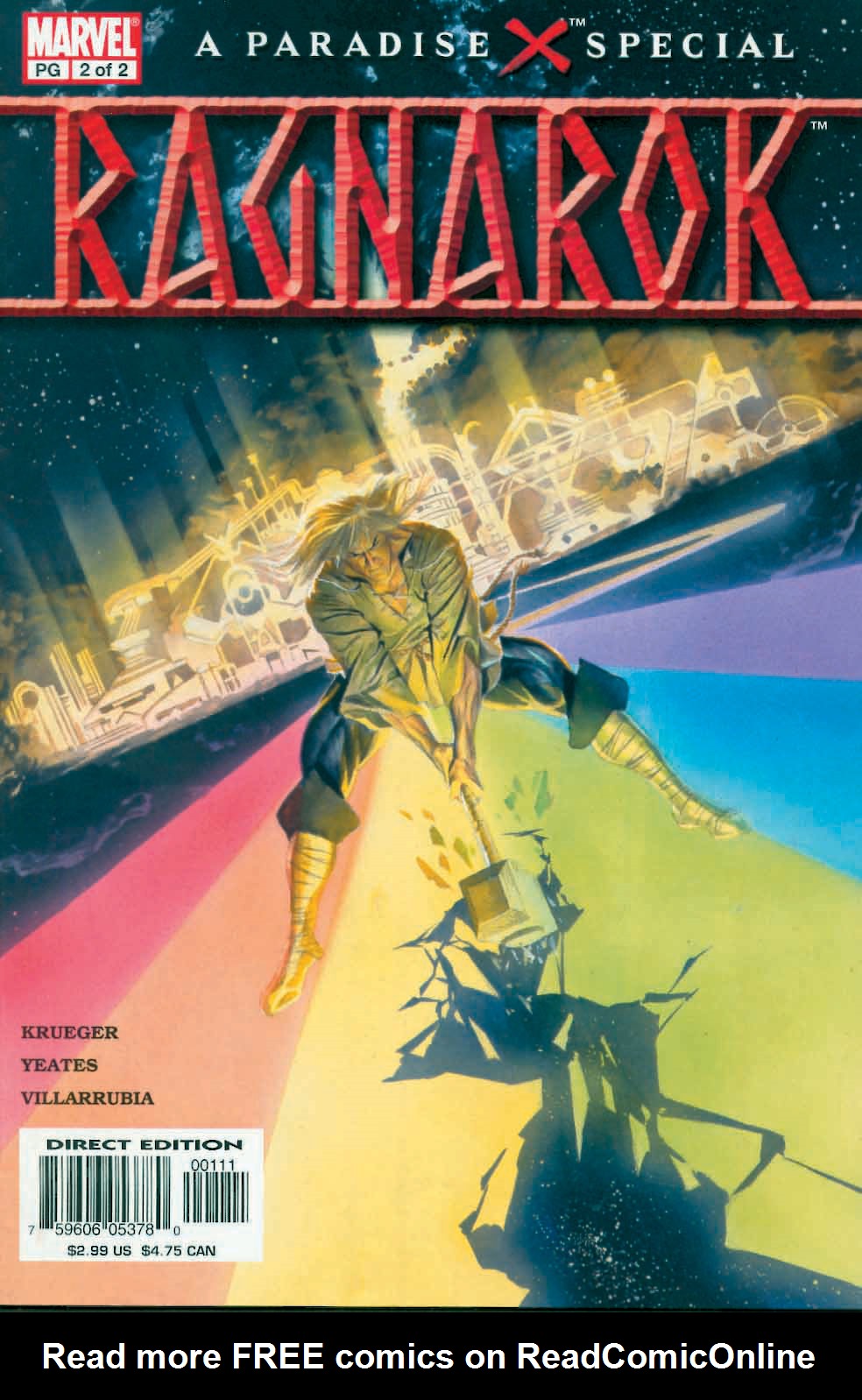 Read online Paradise X: Ragnarok comic -  Issue #2 - 1