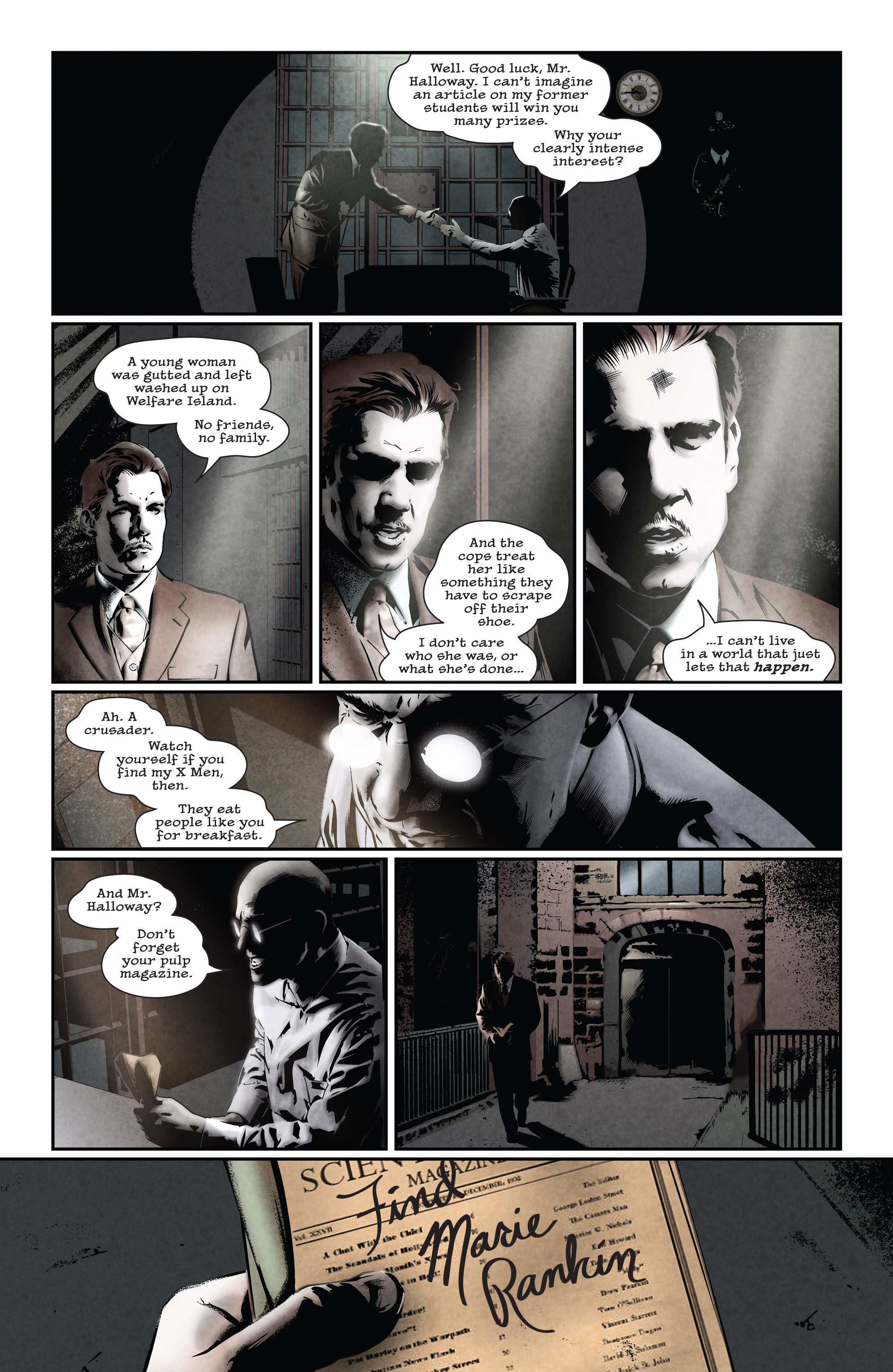 Read online X-Men Noir comic -  Issue #1 - 15